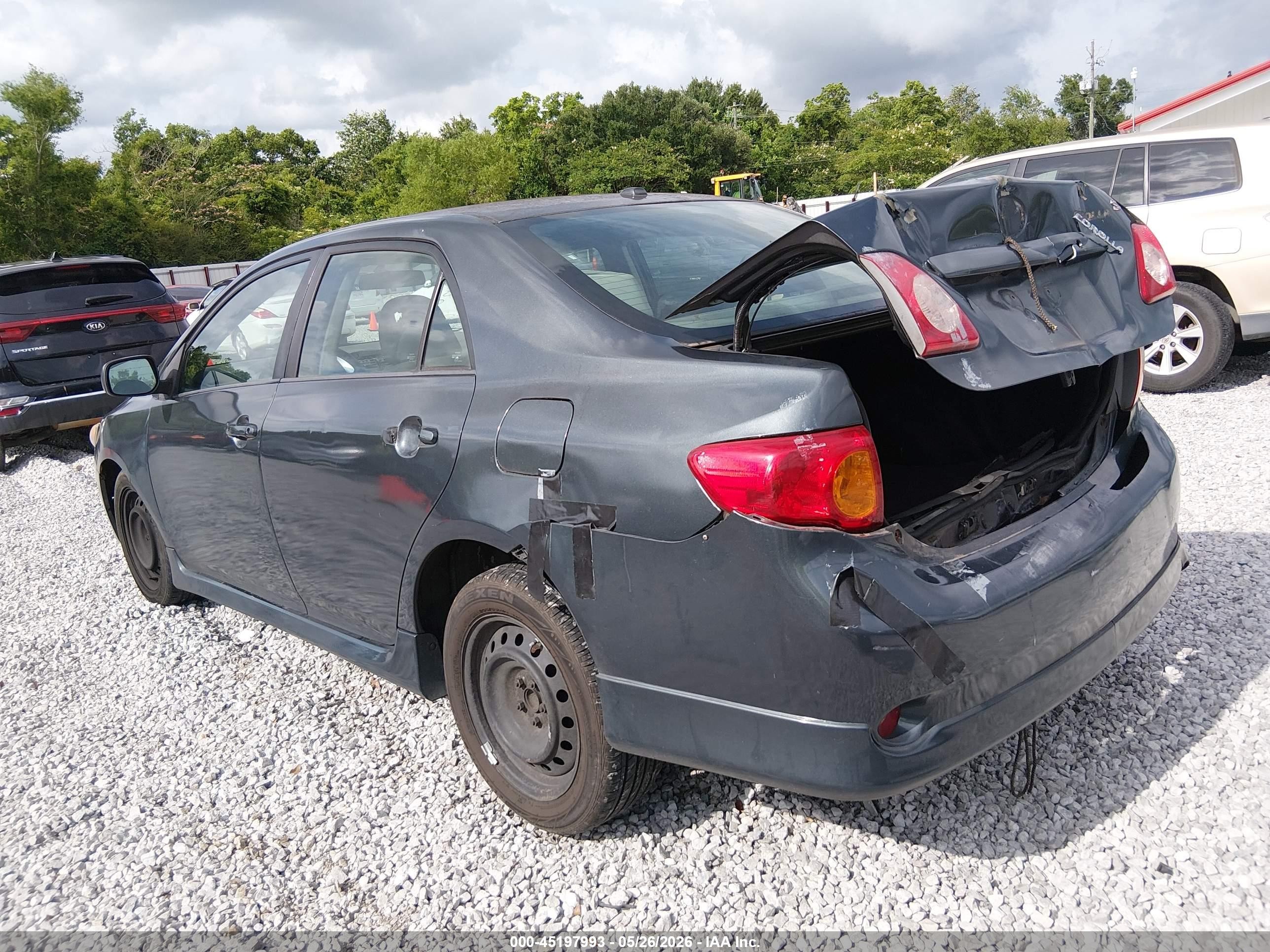 2009 Toyota Corolla S Gray vin: 1NXBU40E99Z027571