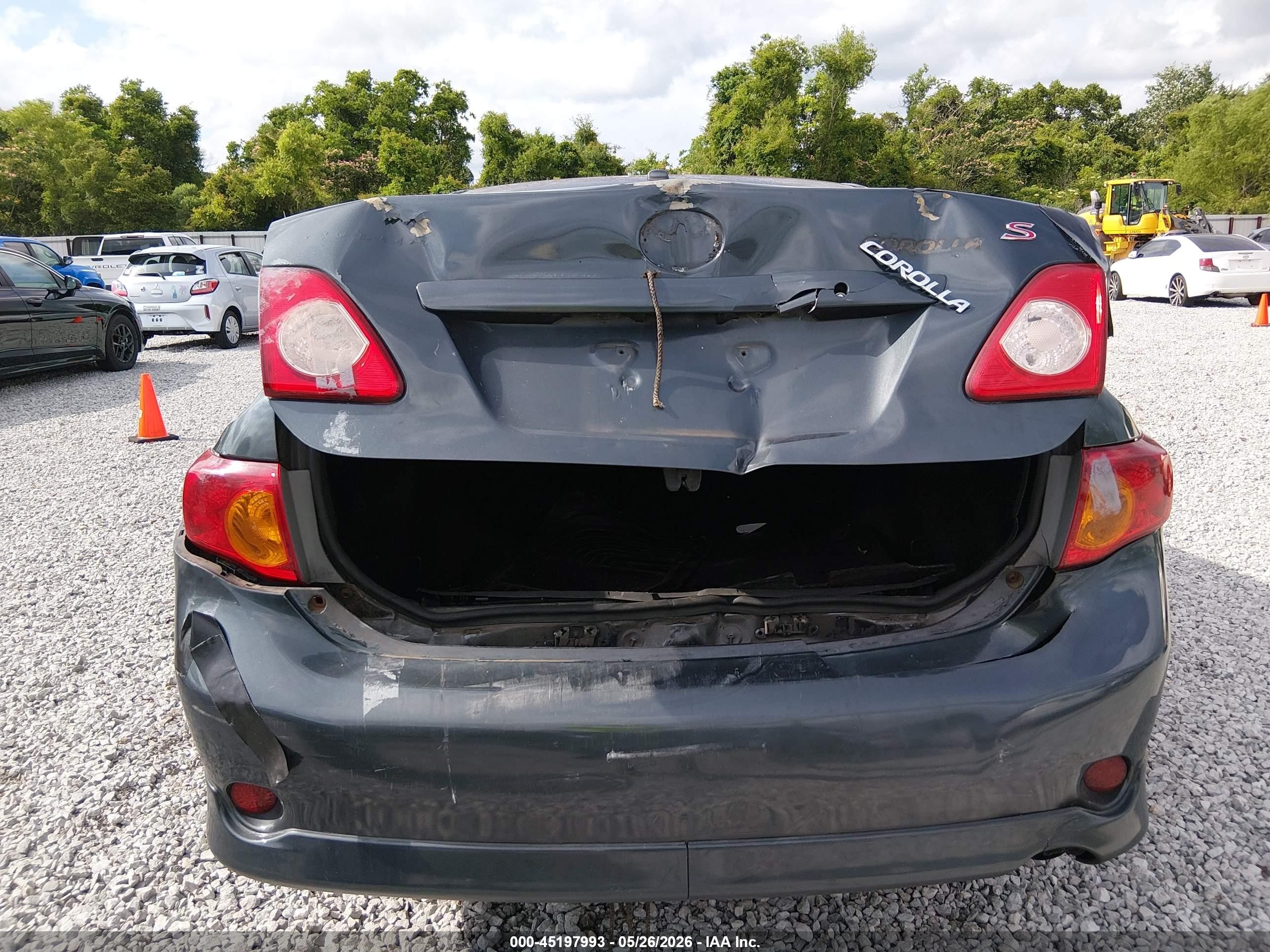 2009 Toyota Corolla S Gray vin: 1NXBU40E99Z027571
