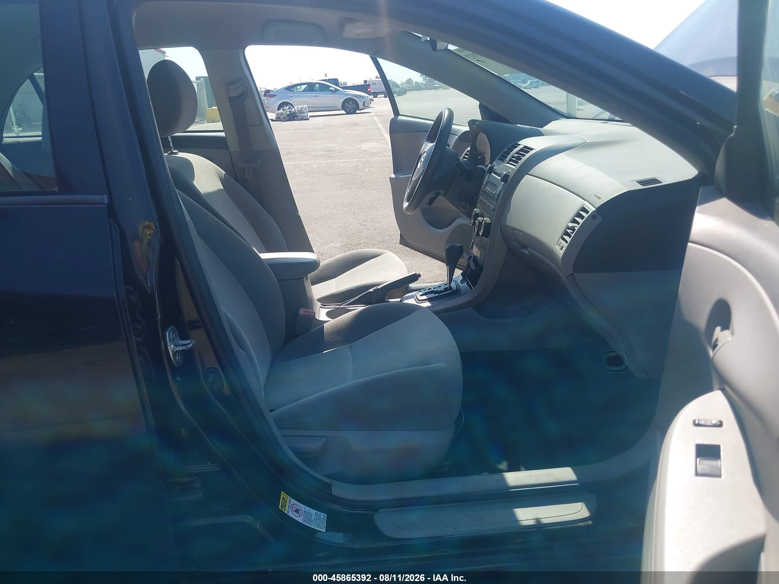 2009 Toyota Corolla Le Черный vin: 1NXBU40E99Z066208