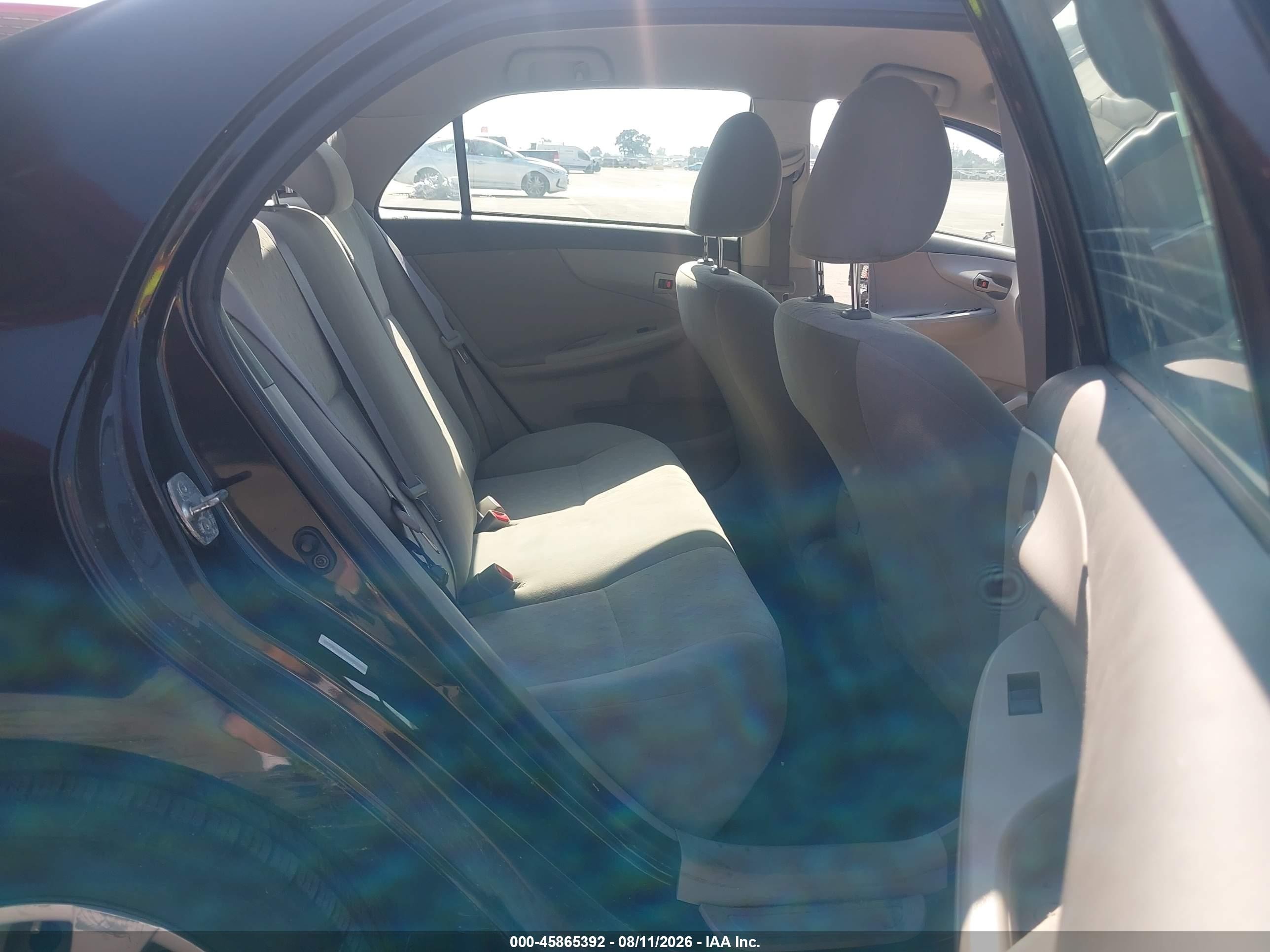 2009 Toyota Corolla Le Черный vin: 1NXBU40E99Z066208