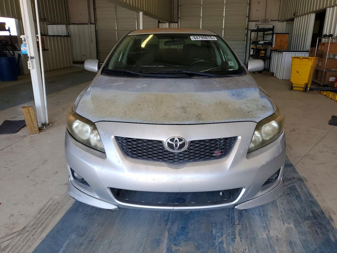 2009 Toyota Corolla S Gray vin: 1NXBU40E99Z083705
