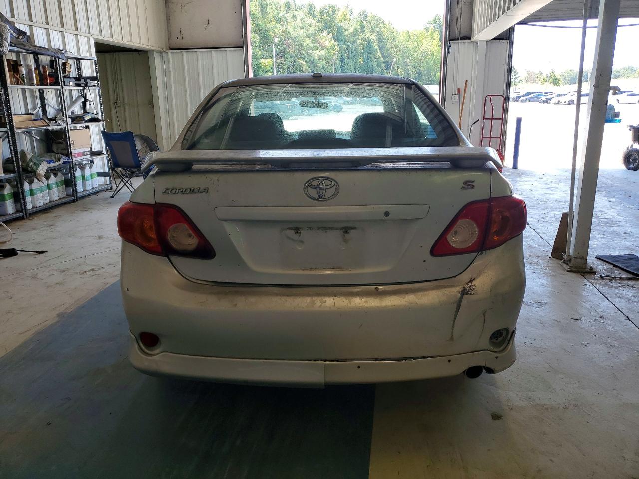 2009 Toyota Corolla S Gray vin: 1NXBU40E99Z083705
