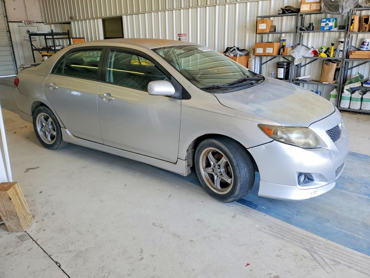 2009 Toyota Corolla S Gray vin: 1NXBU40E99Z083705