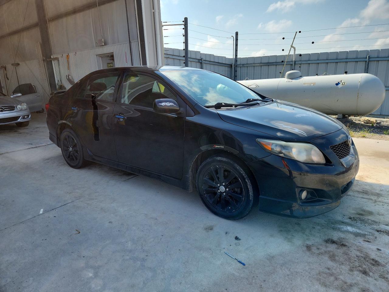 2009 Toyota Corolla S Black vin: 1NXBU40E99Z096079