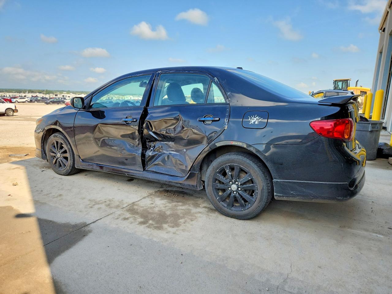 2009 Toyota Corolla S Black vin: 1NXBU40E99Z096079