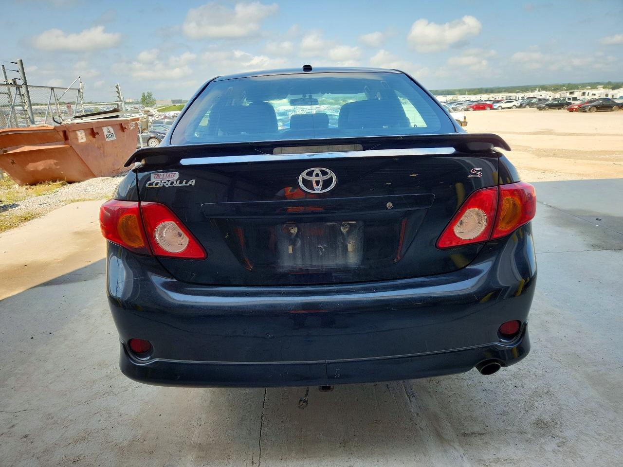 2009 Toyota Corolla S Black vin: 1NXBU40E99Z096079