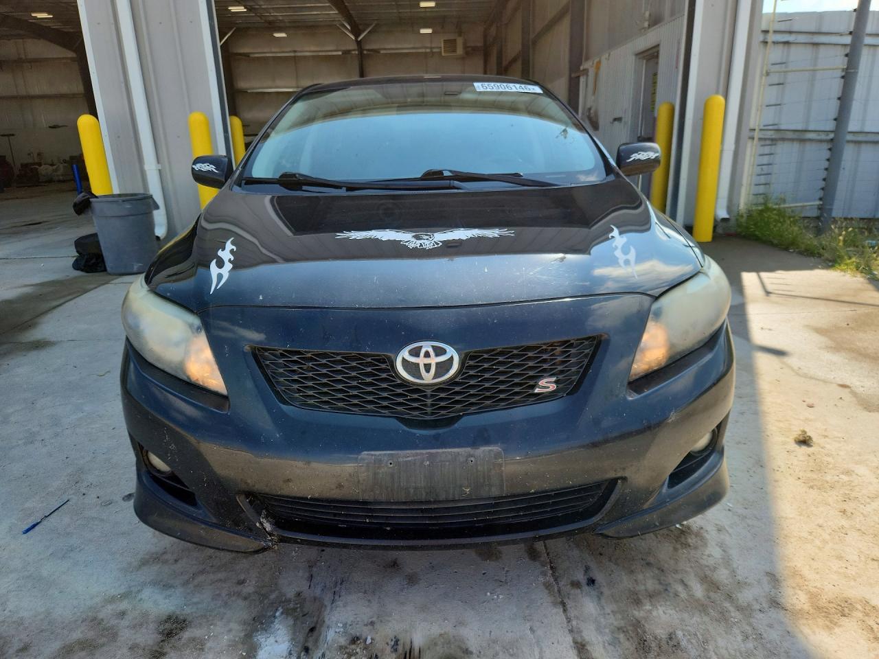 2009 Toyota Corolla S Black vin: 1NXBU40E99Z096079