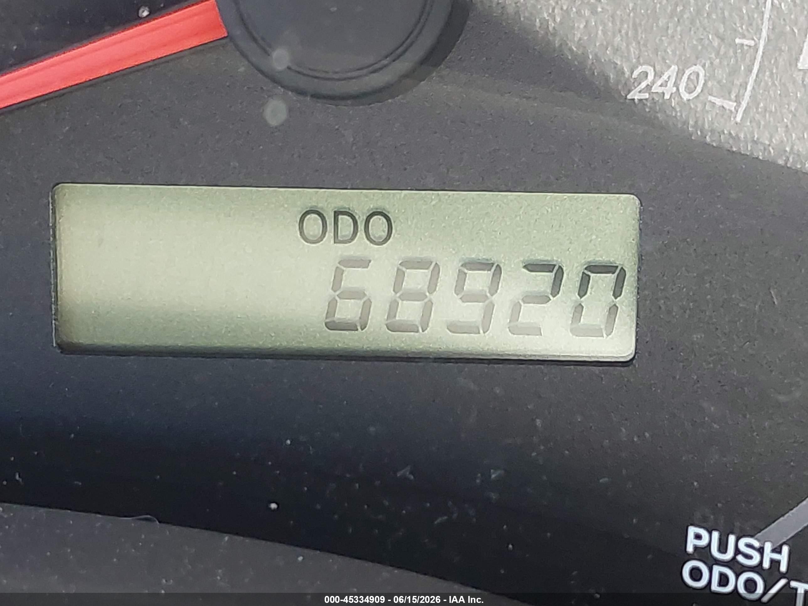 2009 Toyota Corolla Le Красный vin: 1NXBU40E99Z103175