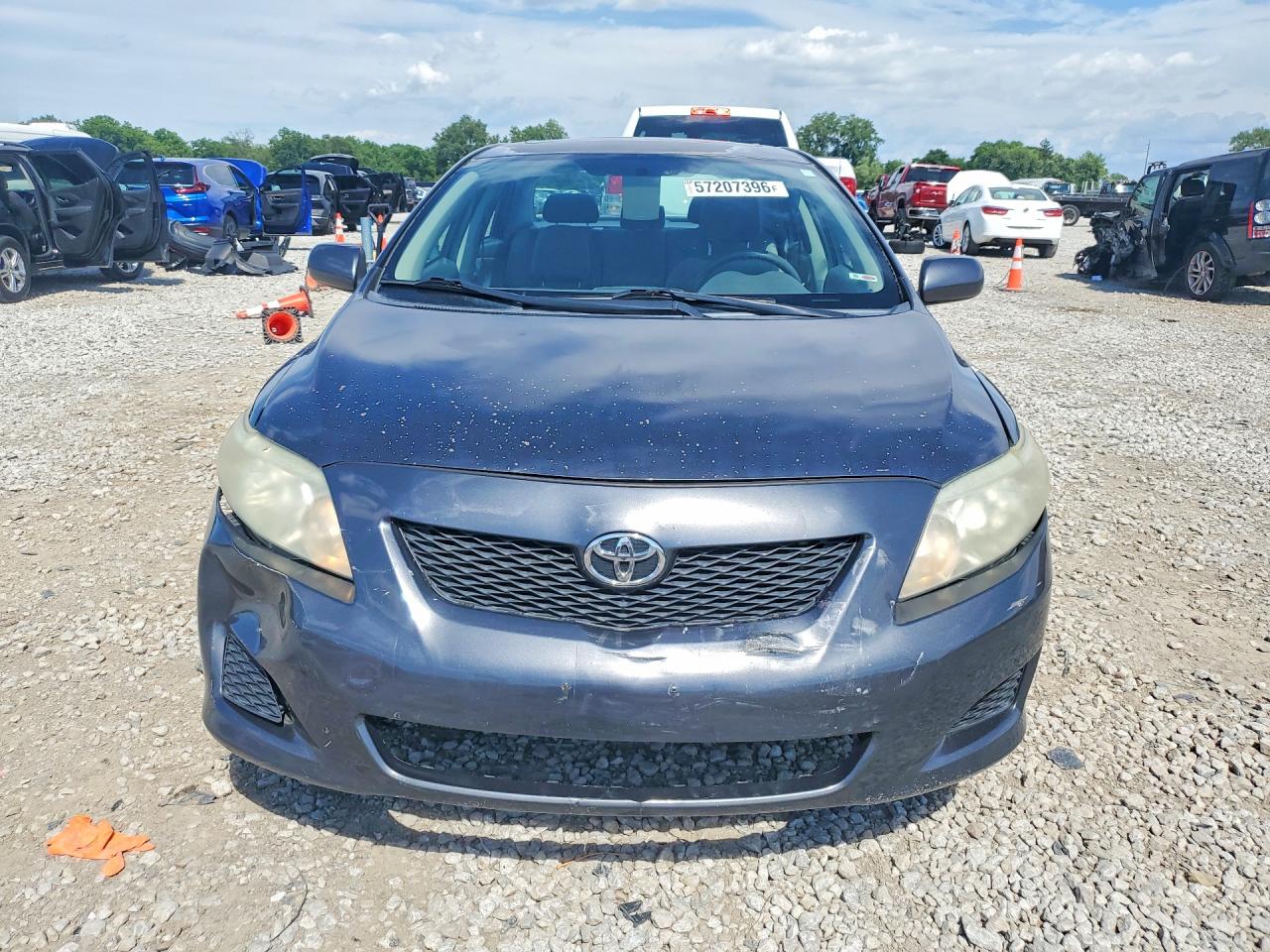 2009 Toyota Corolla Sedan 2wd Gray vin: 1NXBU40E99Z106044