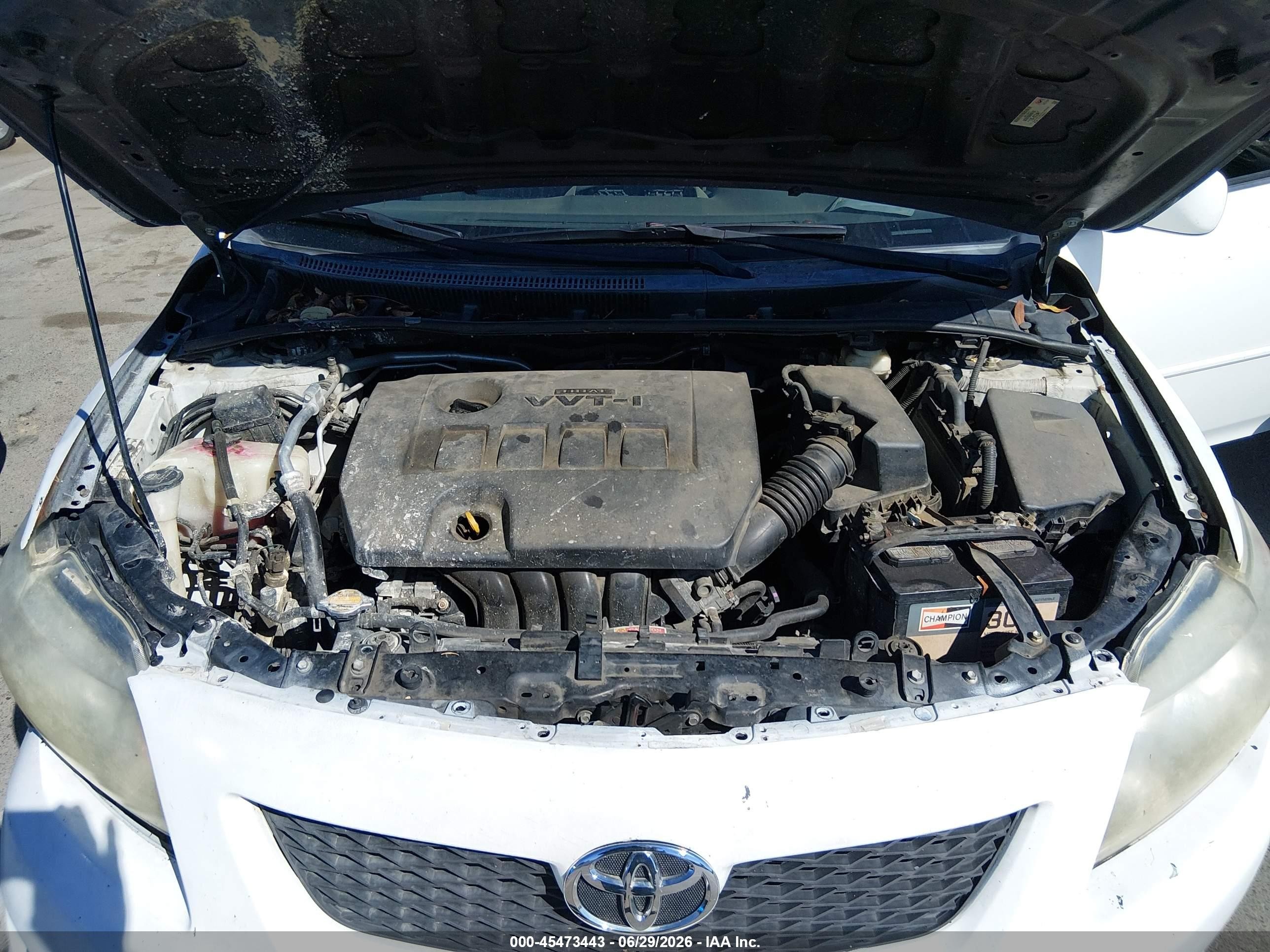 2009 Toyota Corolla S White vin: 1NXBU40E99Z111809