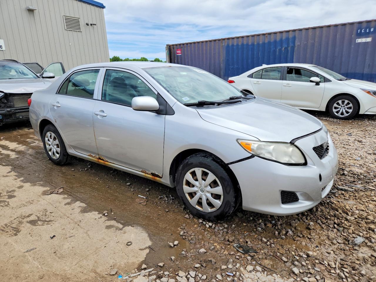 2009 Toyota Corolla Le Silver vin: 1NXBU40E99Z115987