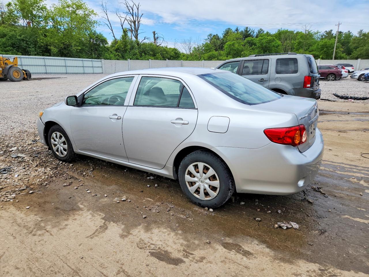 2009 Toyota Corolla Le Silver vin: 1NXBU40E99Z115987