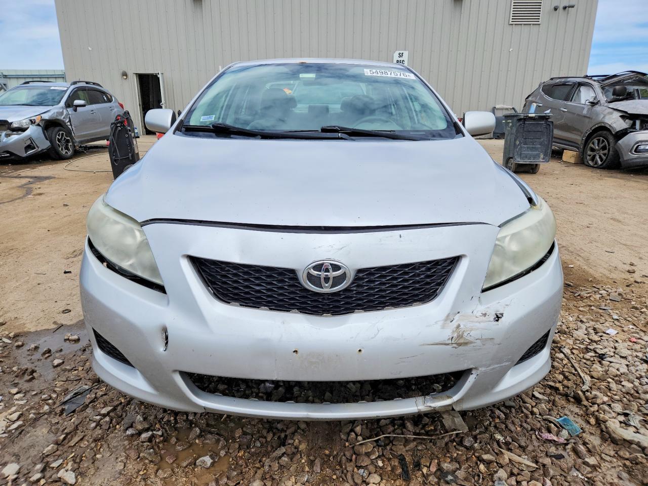 2009 Toyota Corolla Le Silver vin: 1NXBU40E99Z115987