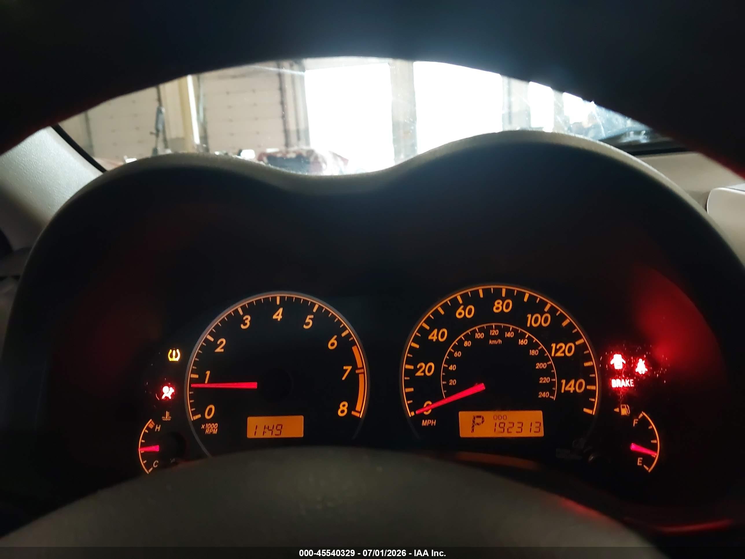 2009 Toyota Corolla Le Blue vin: 1NXBU40E99Z120820