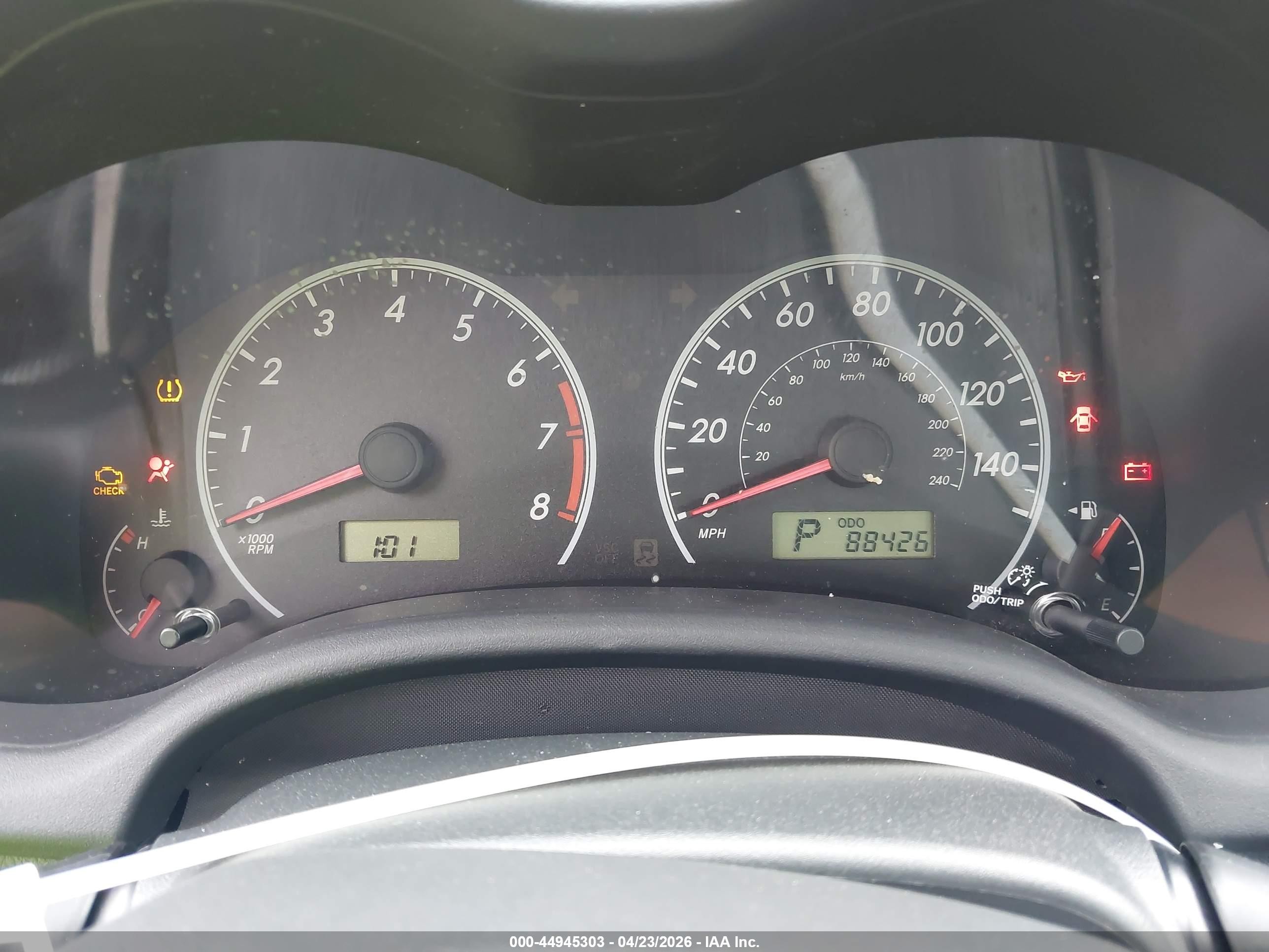 2009 Toyota Corolla S Red vin: 1NXBU40E99Z141263