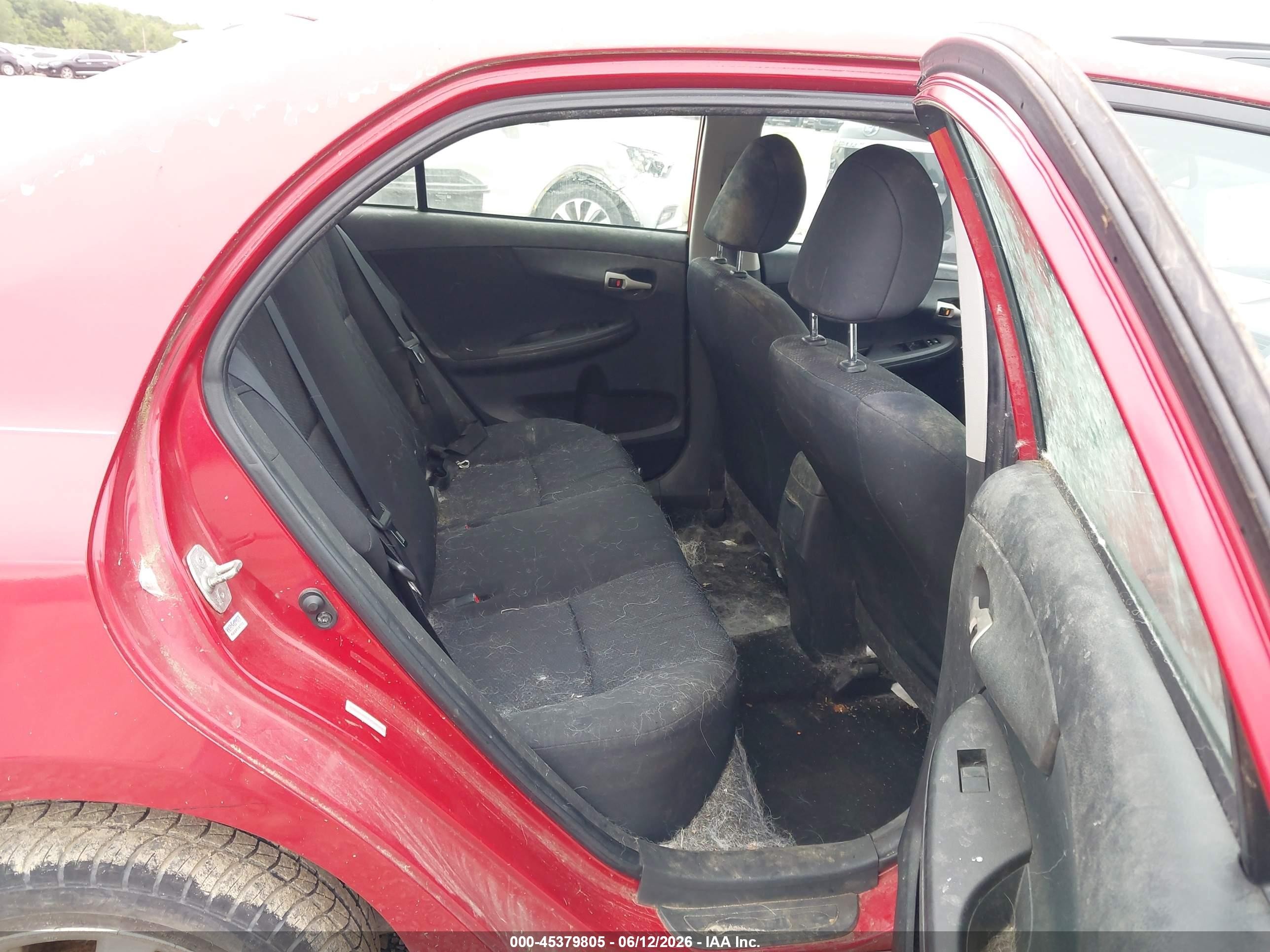 2009 Toyota Corolla S Red vin: 1NXBU40E99Z146902