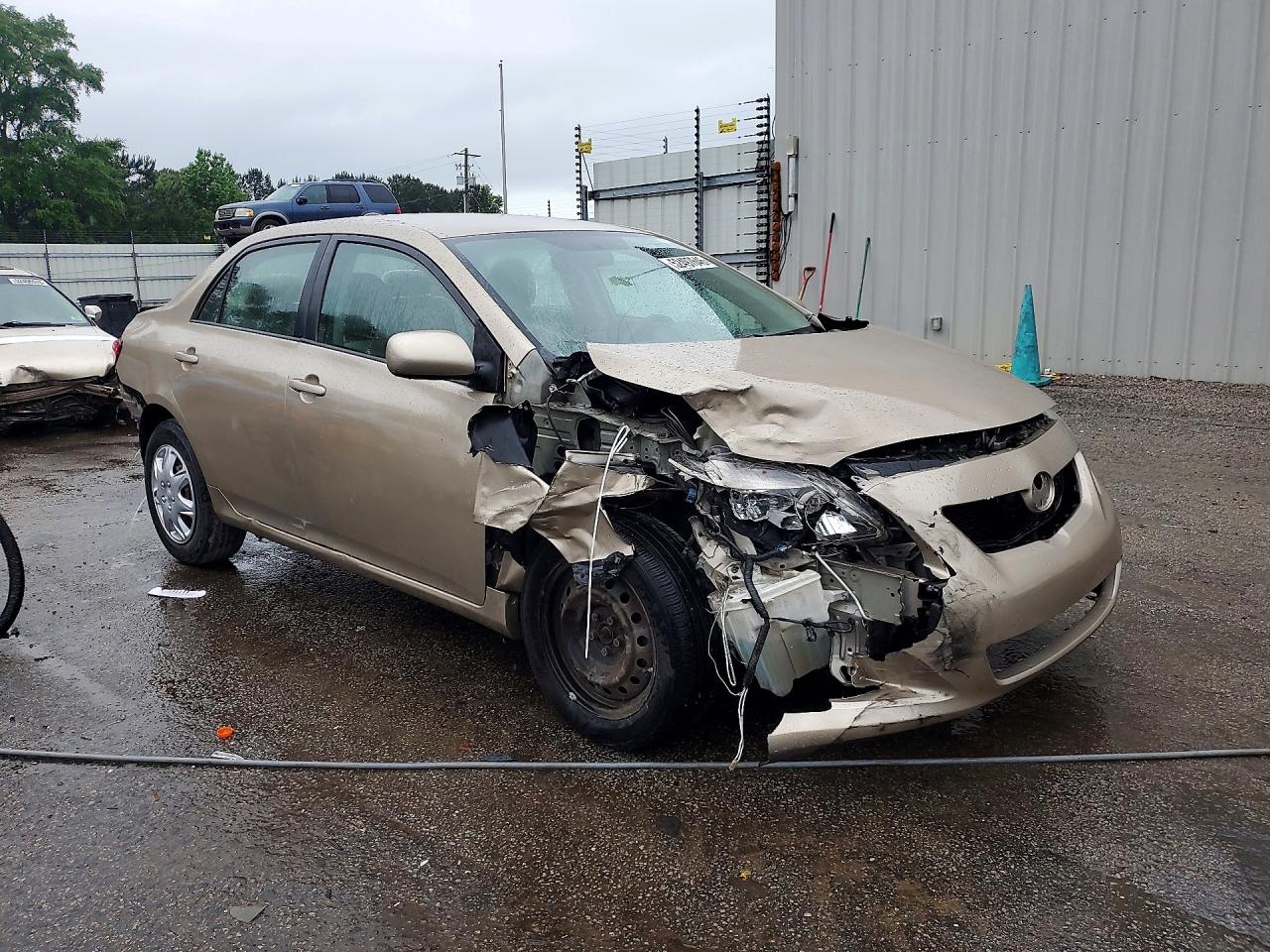 2009 Toyota Corolla Xle Gold vin: 1NXBU40EX9Z023075