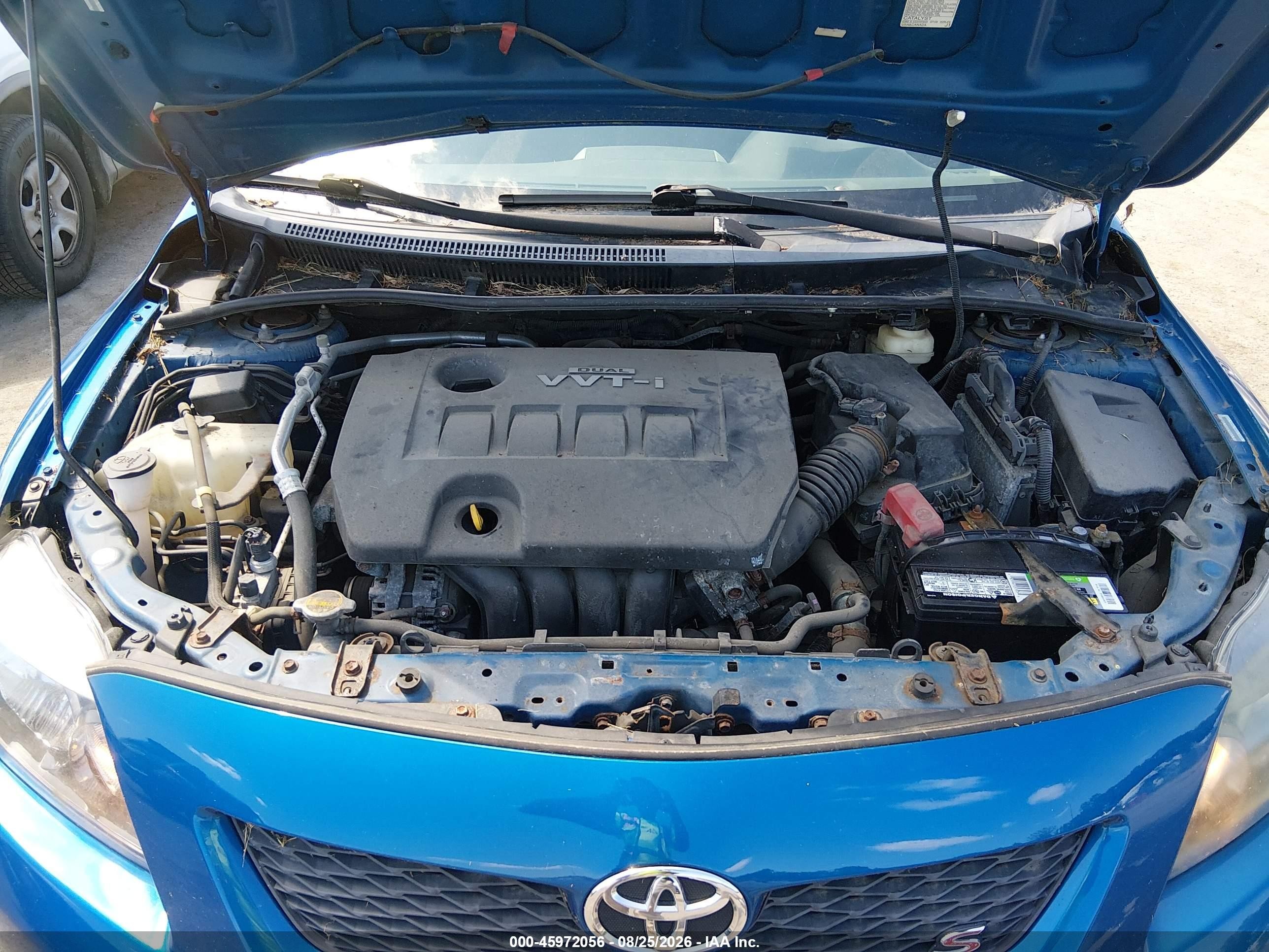 2009 Toyota Corolla S Blue vin: 1NXBU40EX9Z039227