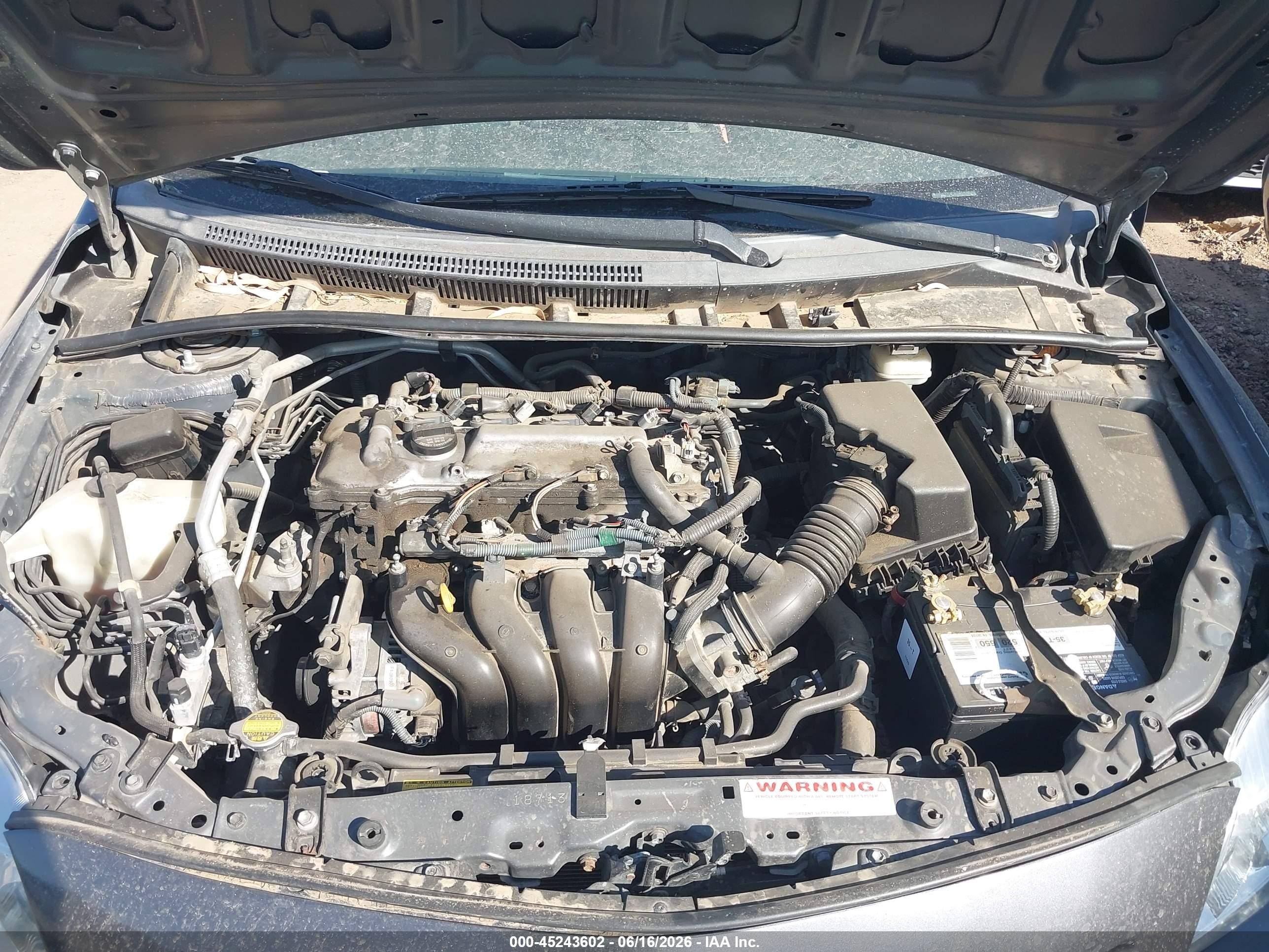 2009 Toyota Corolla Le Blue vin: 1NXBU40EX9Z047117