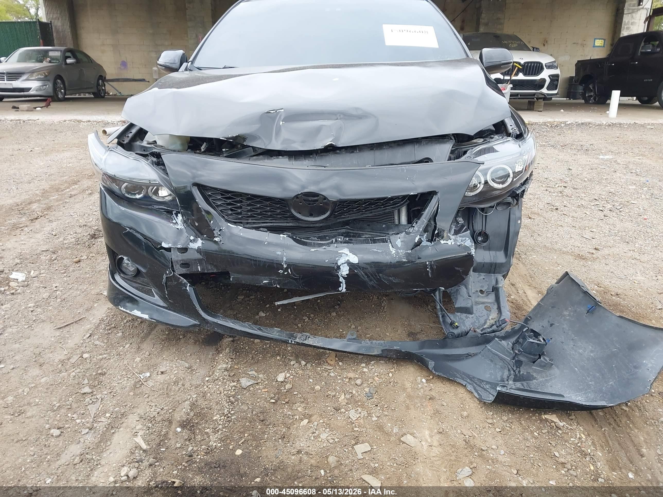 2009 Toyota Corolla S Black vin: 1NXBU40EX9Z052396