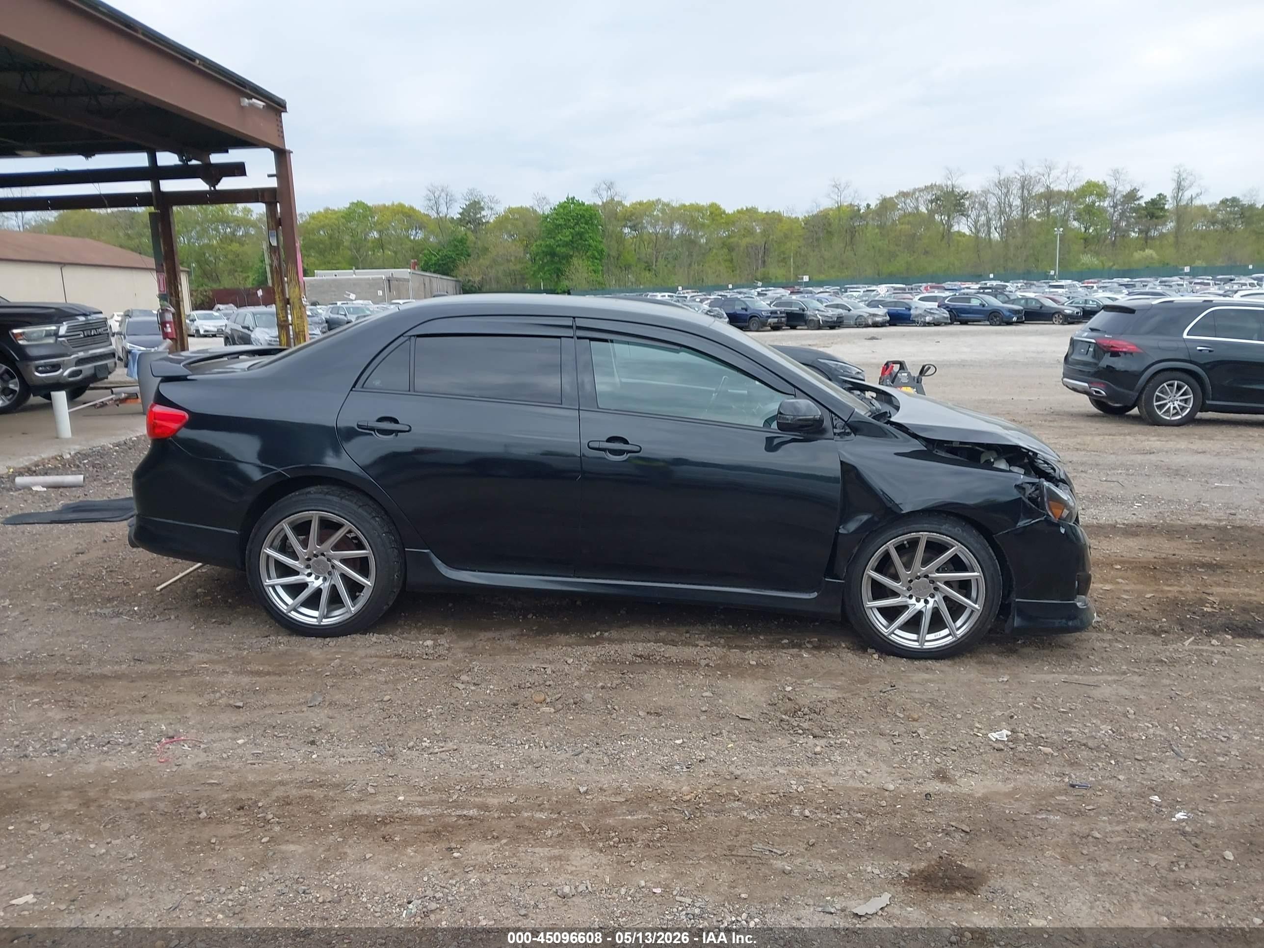 2009 Toyota Corolla S Black vin: 1NXBU40EX9Z052396
