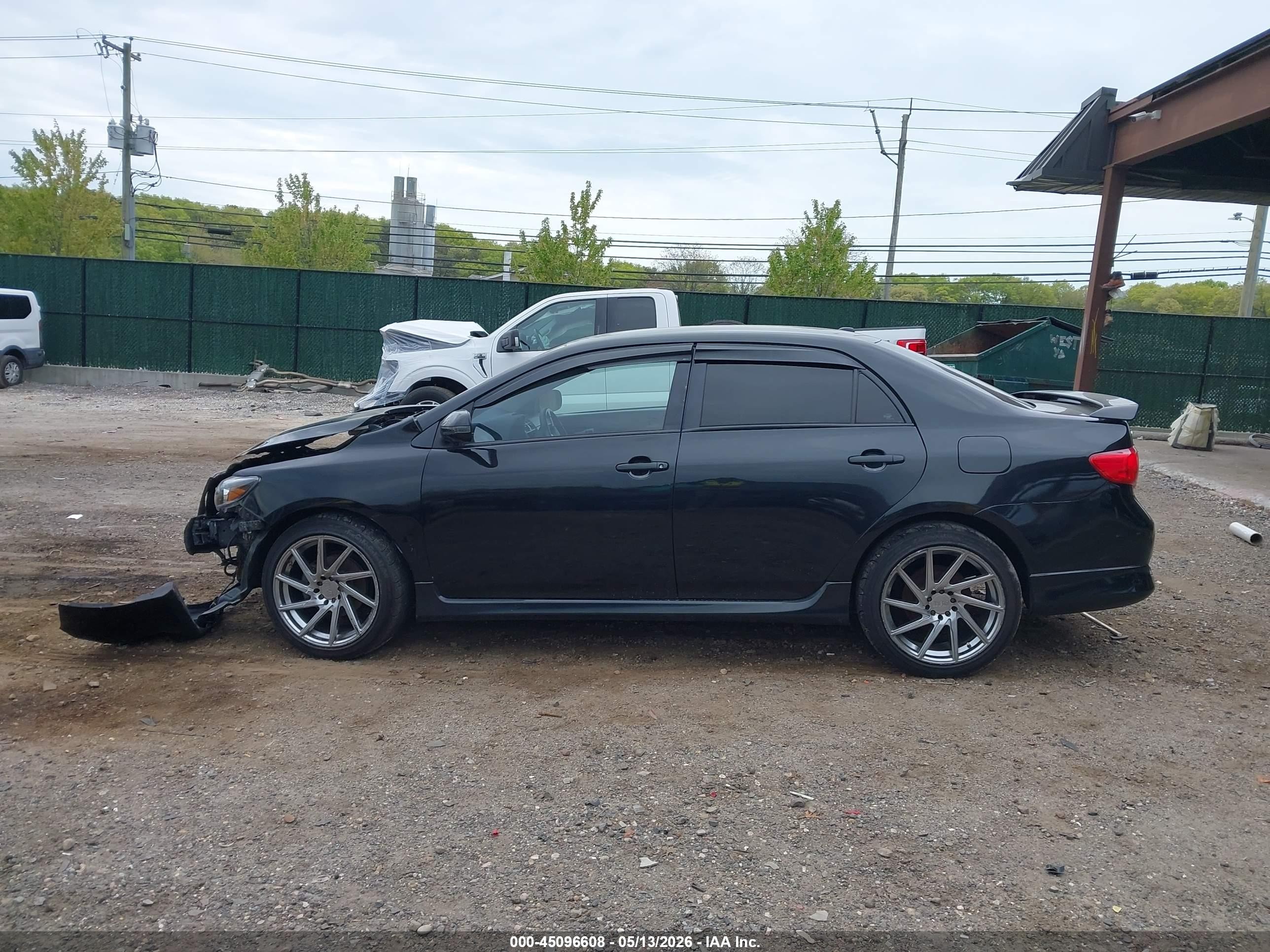 2009 Toyota Corolla S Black vin: 1NXBU40EX9Z052396
