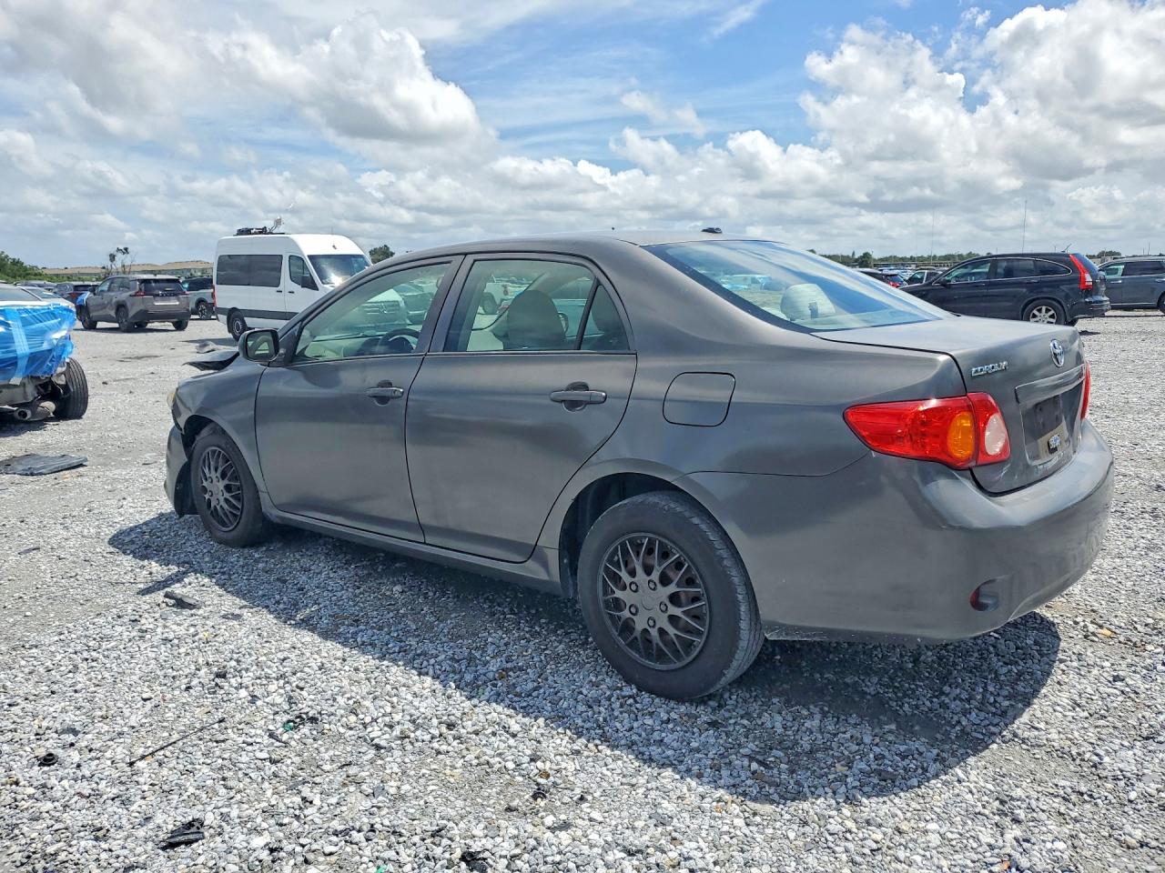 2009 Toyota Corolla Le Gray vin: 1NXBU40EX9Z055430