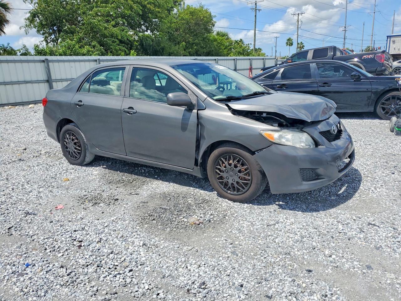 2009 Toyota Corolla Le Gray vin: 1NXBU40EX9Z055430