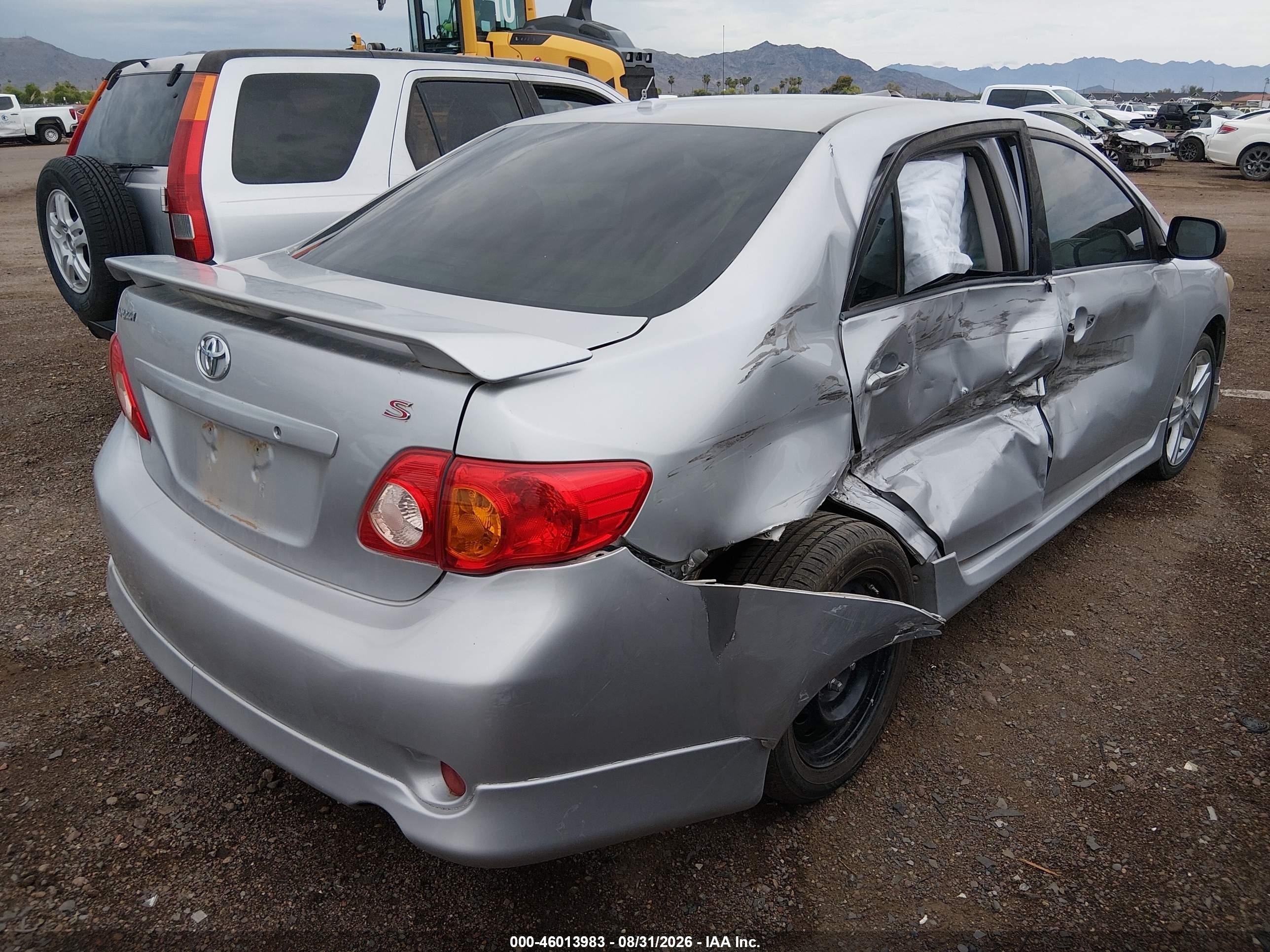 2009 Toyota Corolla S Gray vin: 1NXBU40EX9Z056142