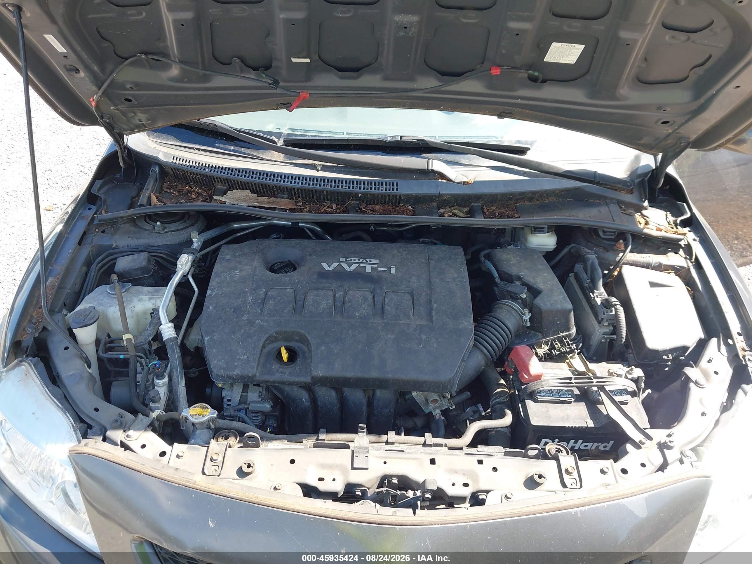 2009 Toyota Corolla Xle Gray vin: 1NXBU40EX9Z059395