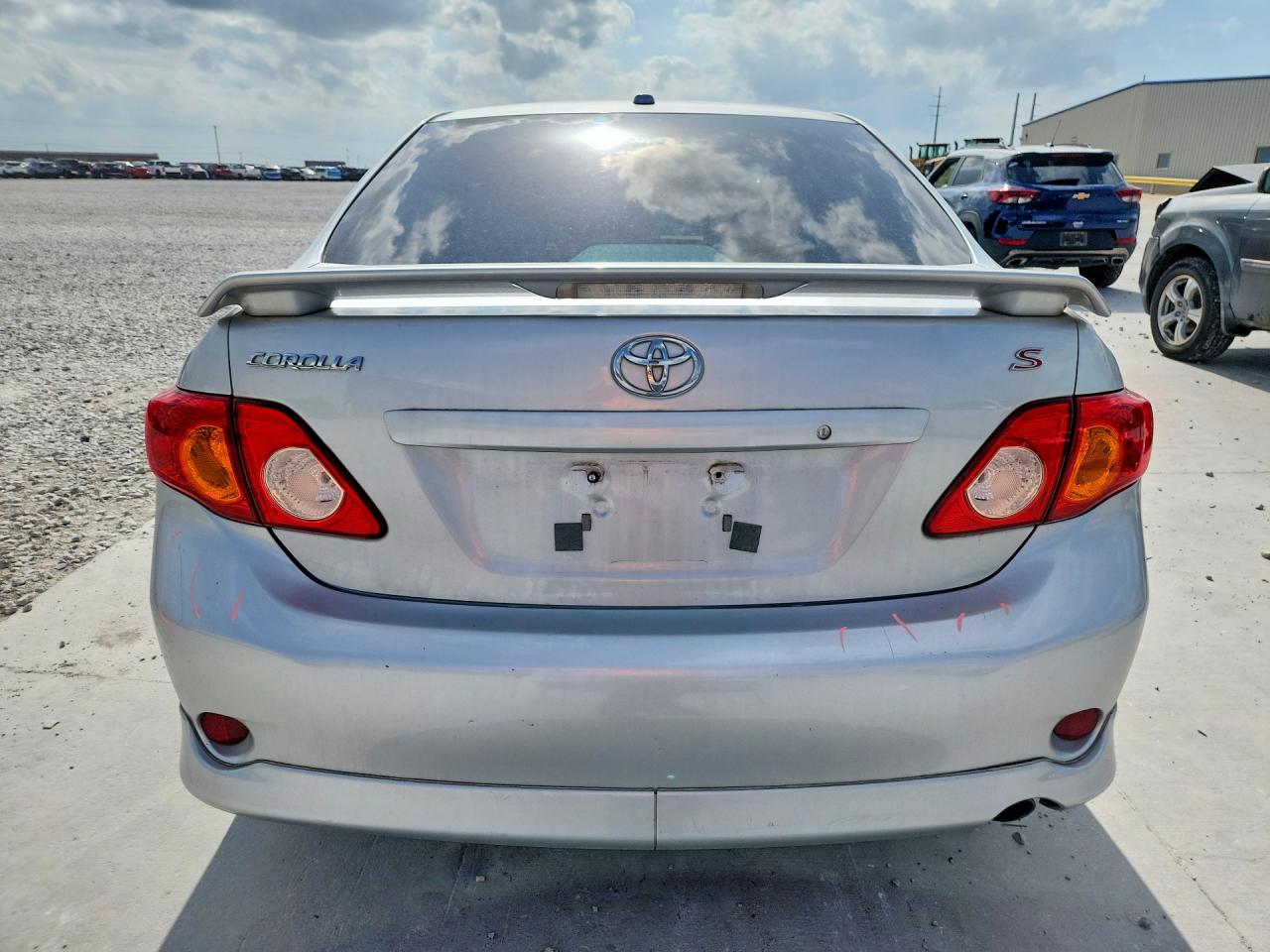 2009 Toyota Corolla S Silver vin: 1NXBU40EX9Z069845