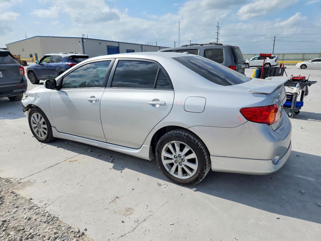 2009 Toyota Corolla S Silver vin: 1NXBU40EX9Z069845