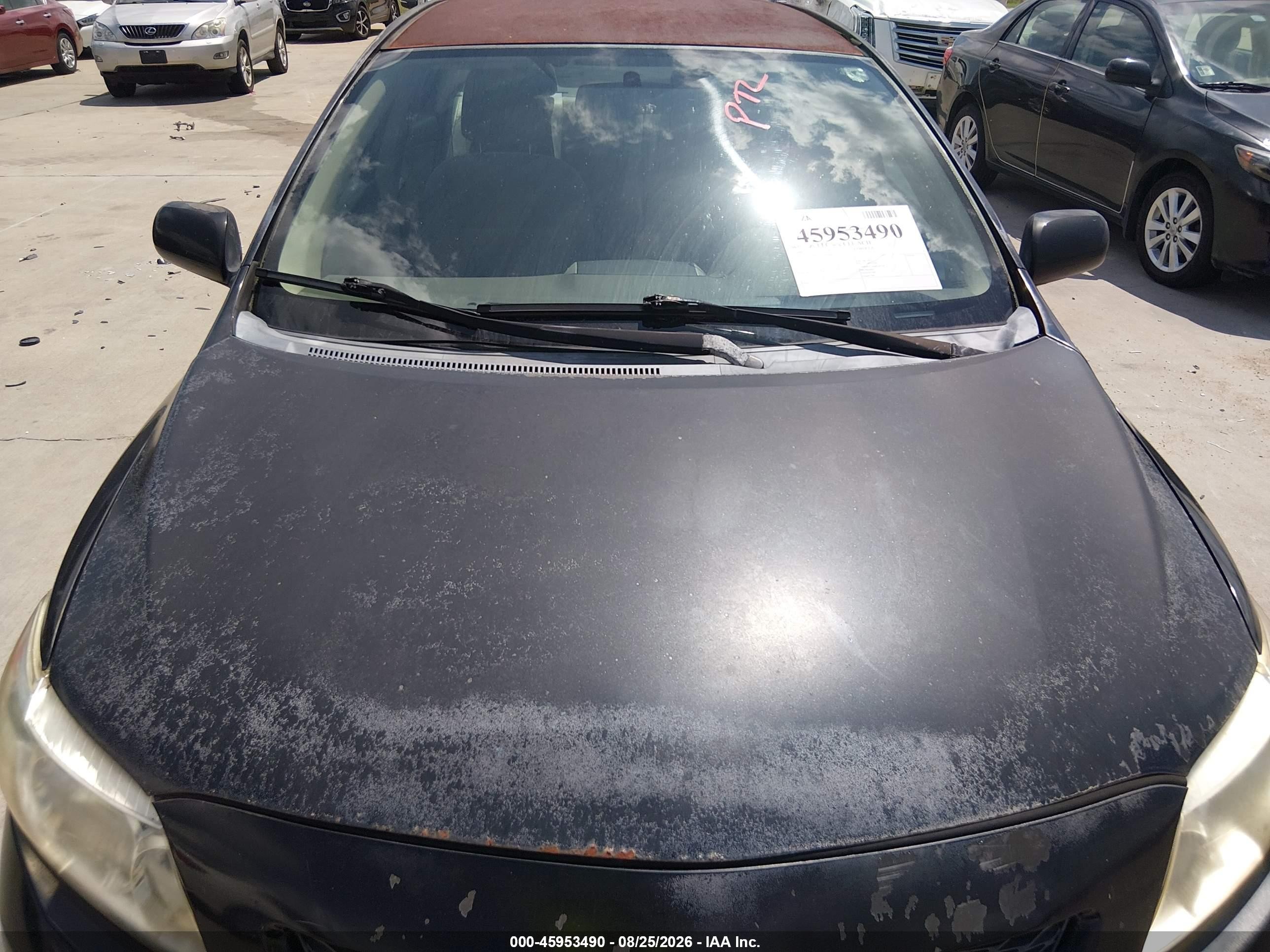 2009 Toyota Corolla Le Black vin: 1NXBU40EX9Z094440