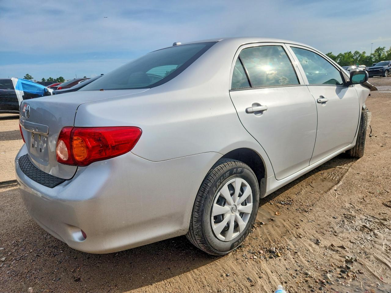 2009 Toyota Corolla Silver vin: 1NXBU40EX9Z111284