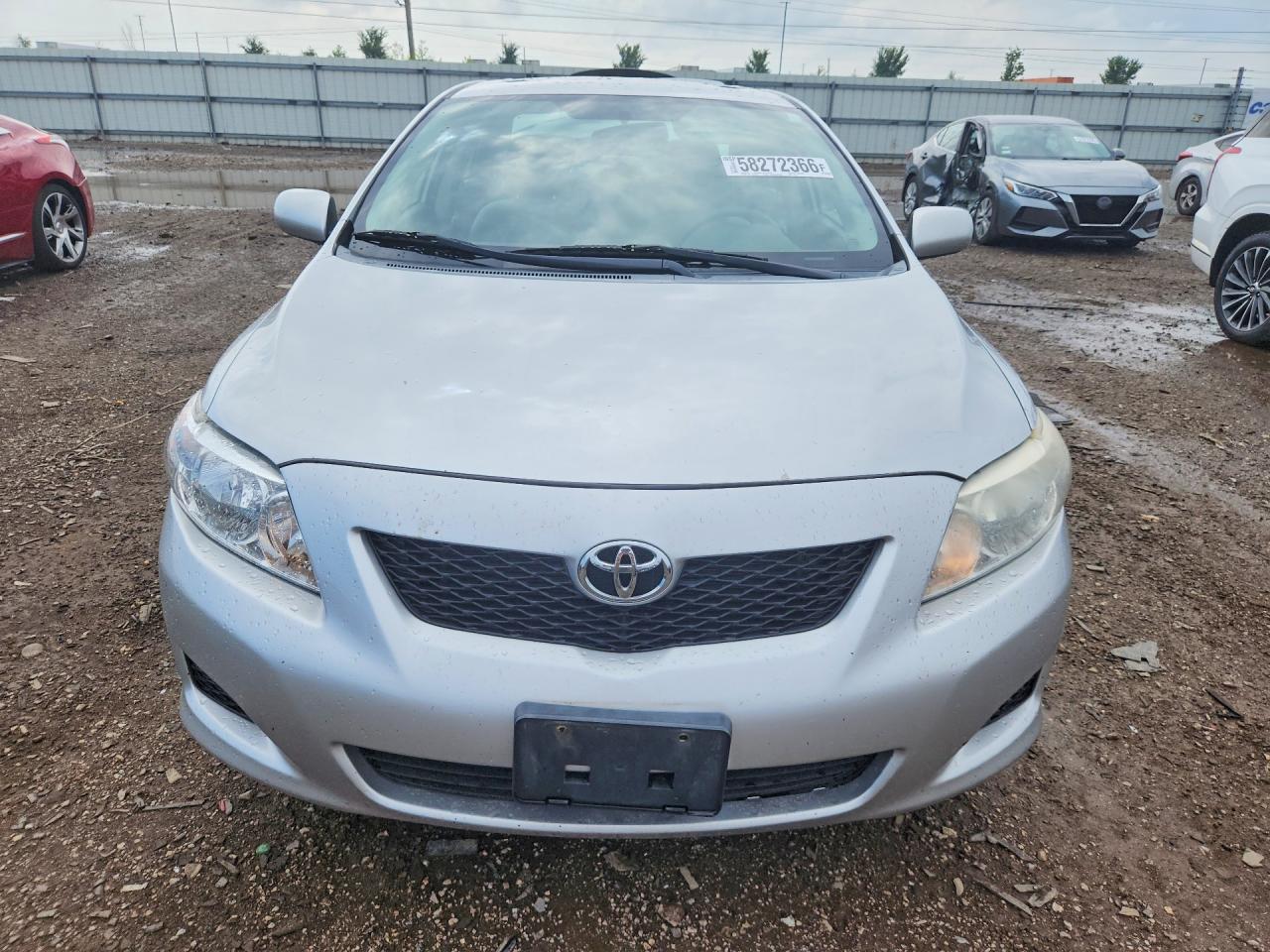 2009 Toyota Corolla Silver vin: 1NXBU40EX9Z117764