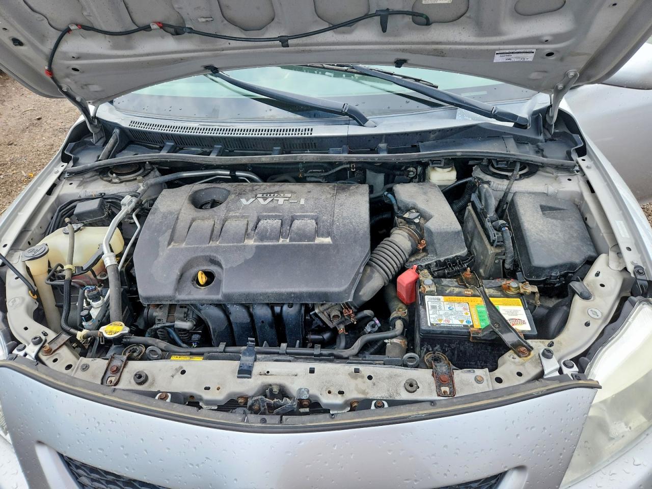 2009 Toyota Corolla Silver vin: 1NXBU40EX9Z117764