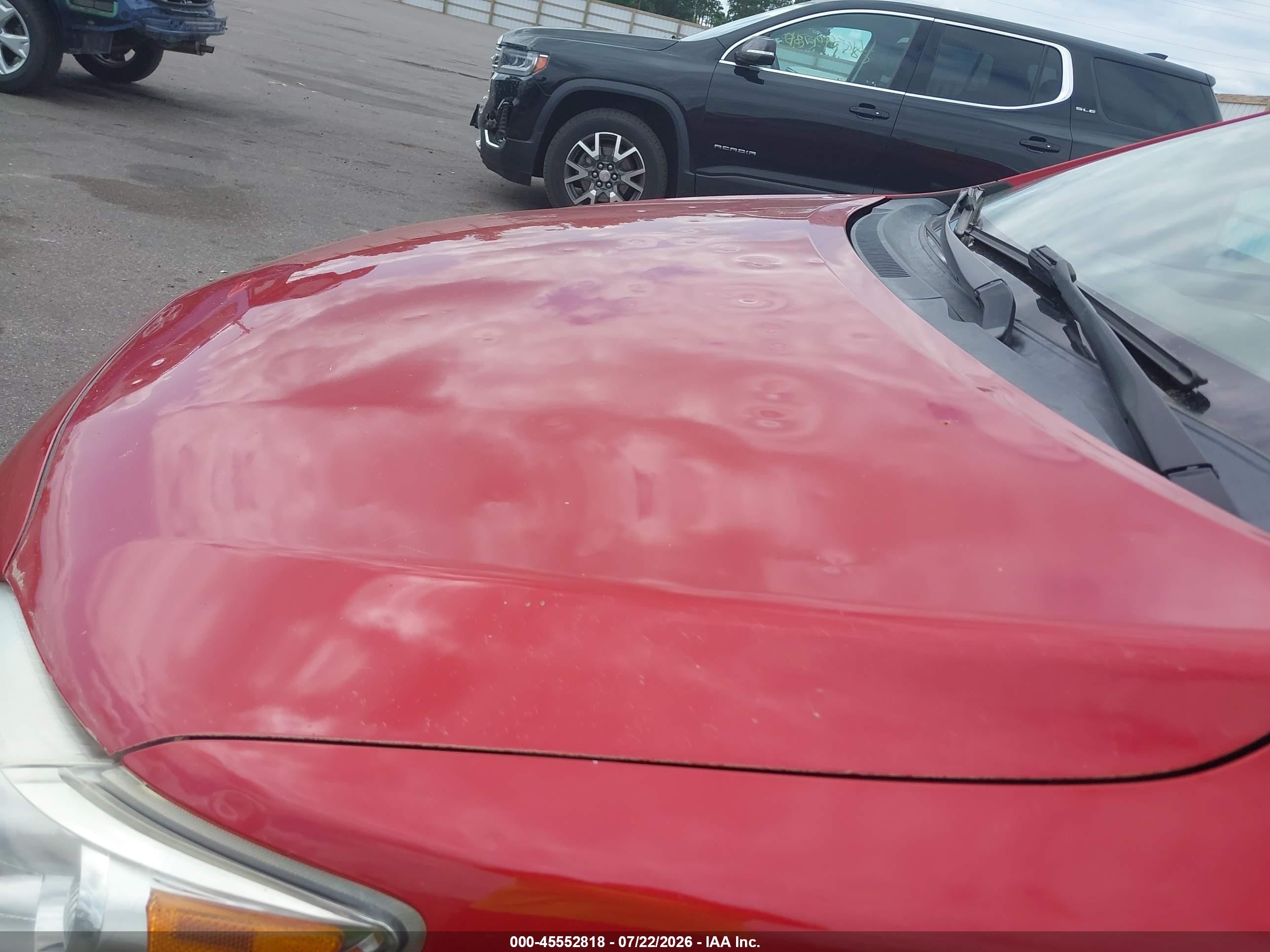 2009 Toyota Corolla Le Красный vin: 1NXBU40EX9Z122513
