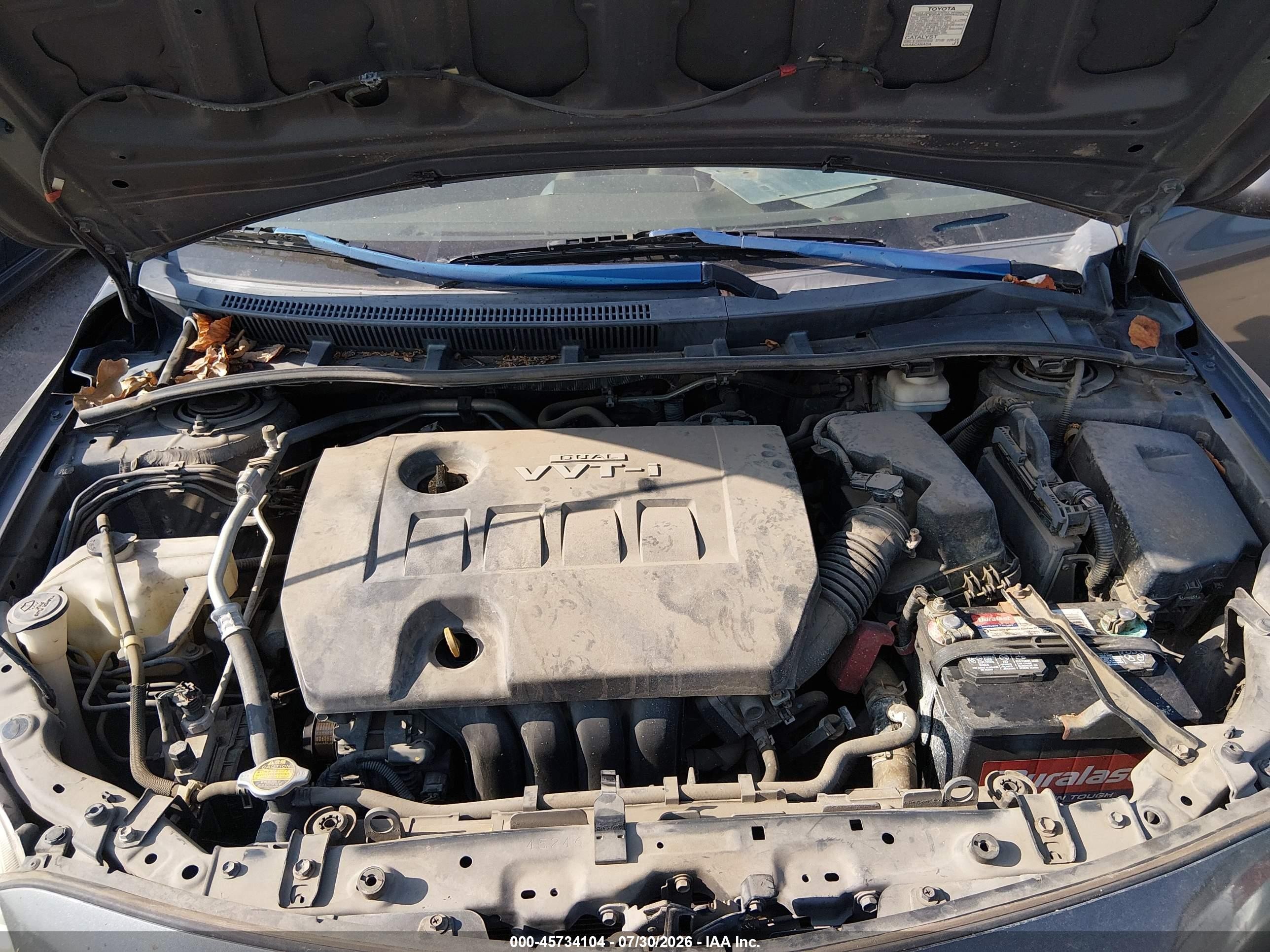 2009 Toyota Corolla Le Gray vin: 1NXBU40EX9Z132264