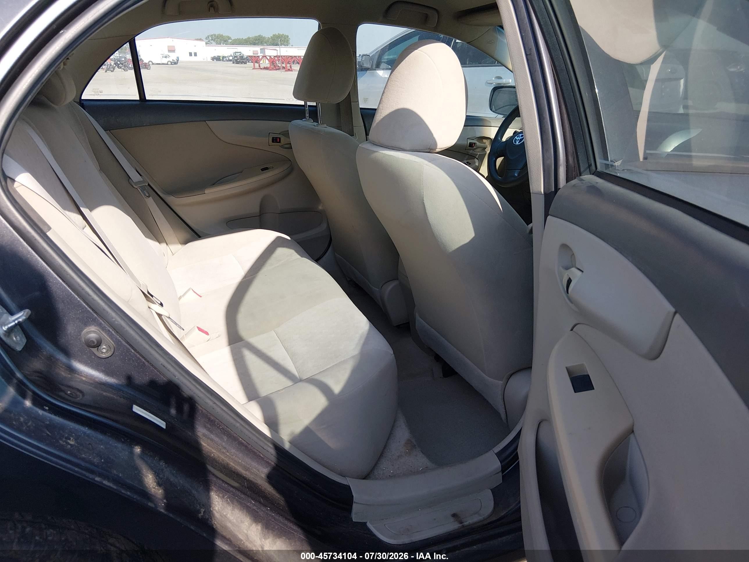 2009 Toyota Corolla Le Gray vin: 1NXBU40EX9Z132264