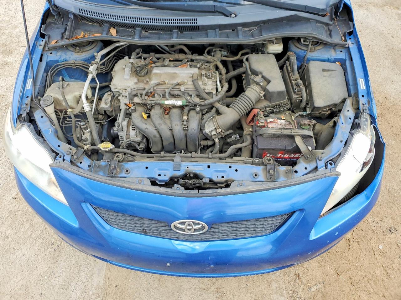 2009 Toyota Corolla Base Blue vin: 1NXBU40EX9Z141403