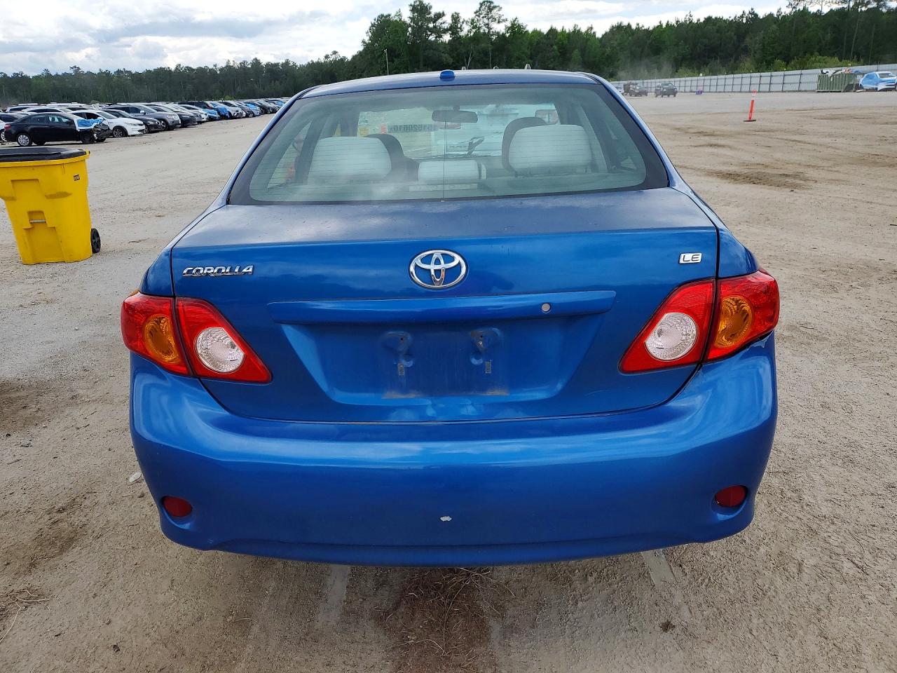 2009 Toyota Corolla Base Blue vin: 1NXBU40EX9Z141403