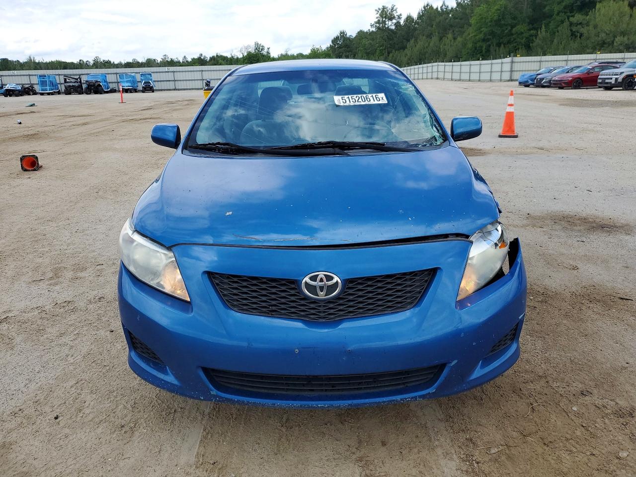 2009 Toyota Corolla Base Blue vin: 1NXBU40EX9Z141403