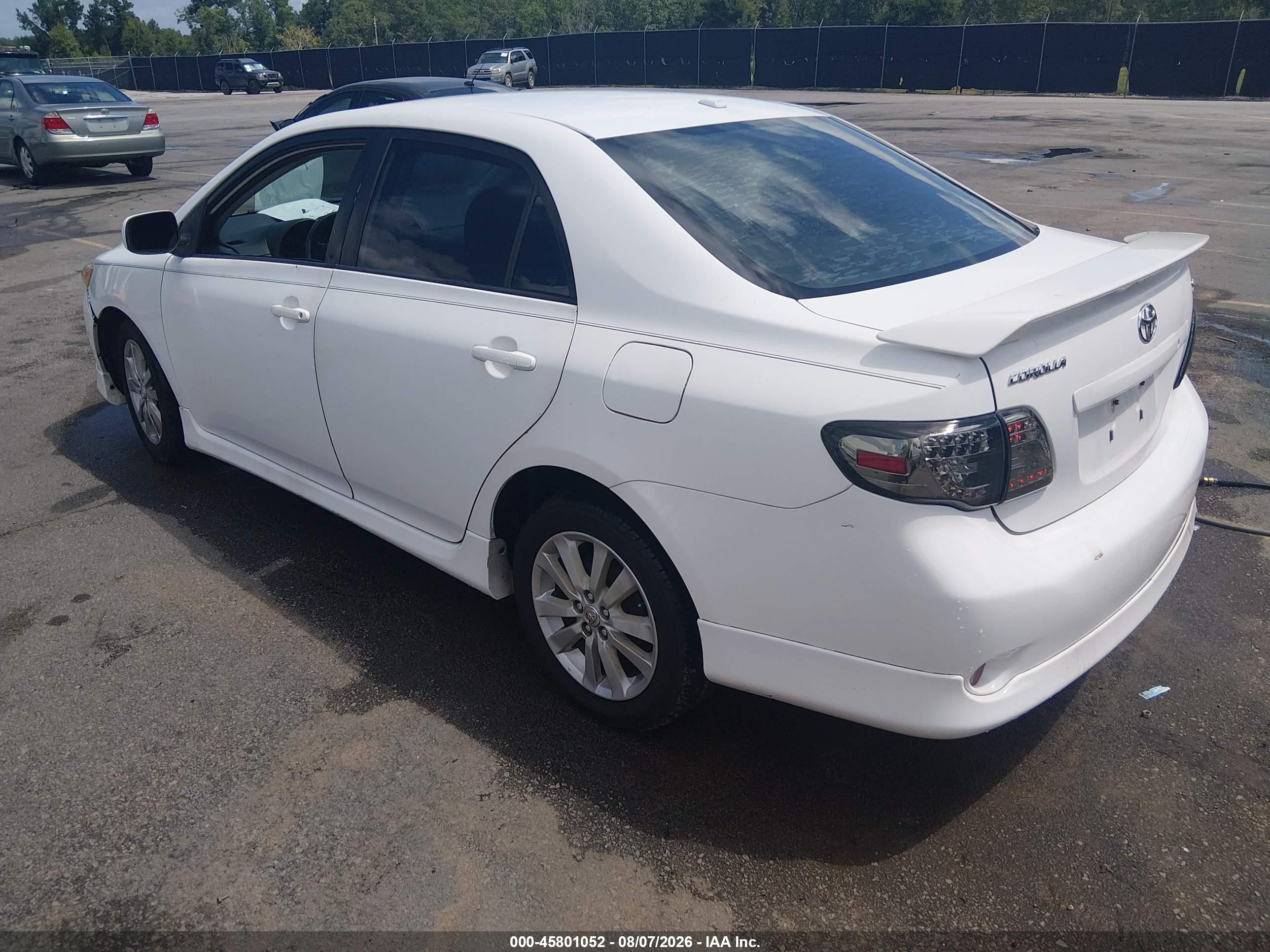 2009 Toyota Corolla S White vin: 1NXBU40EX9Z145693