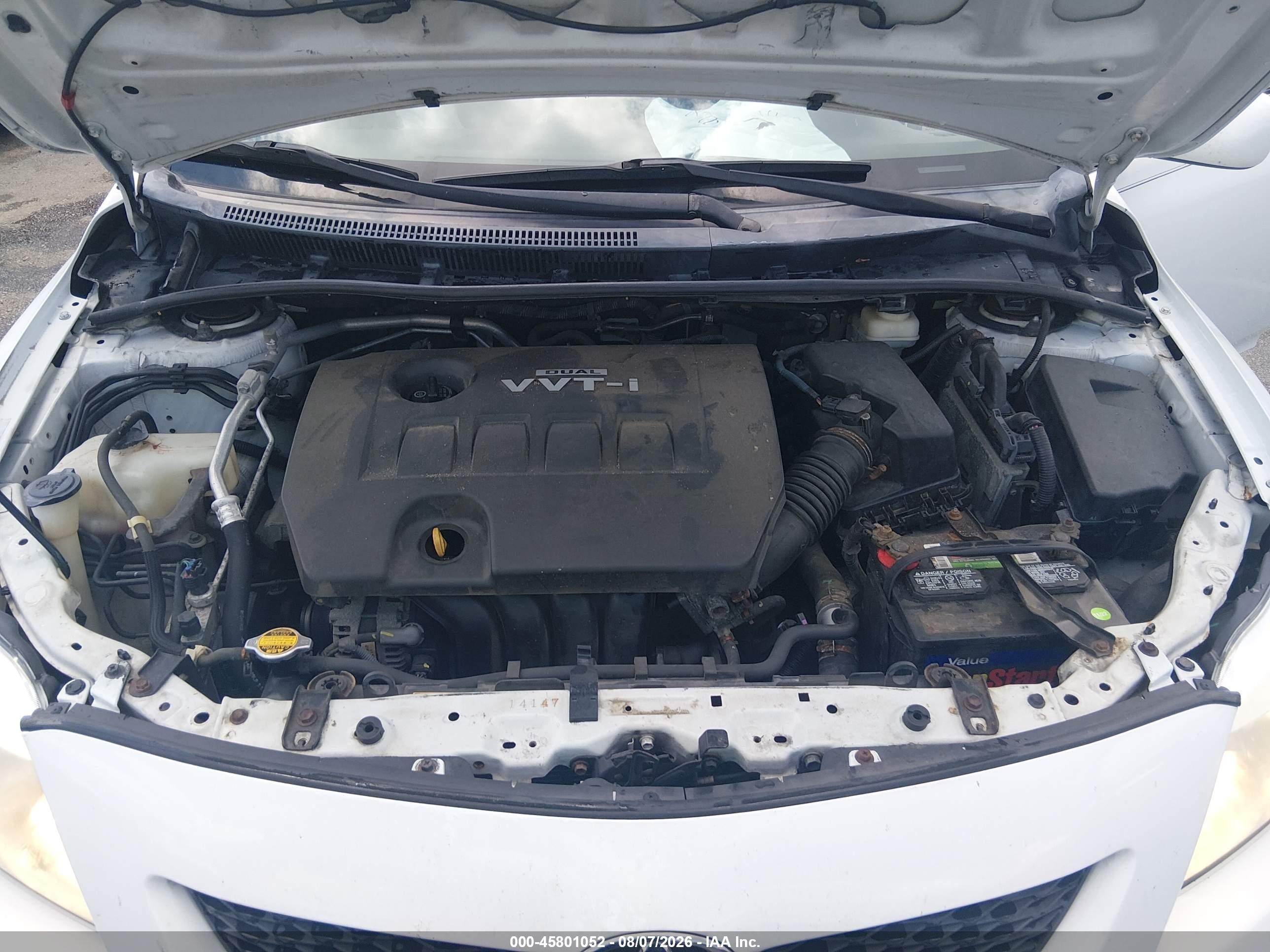 2009 Toyota Corolla S White vin: 1NXBU40EX9Z145693