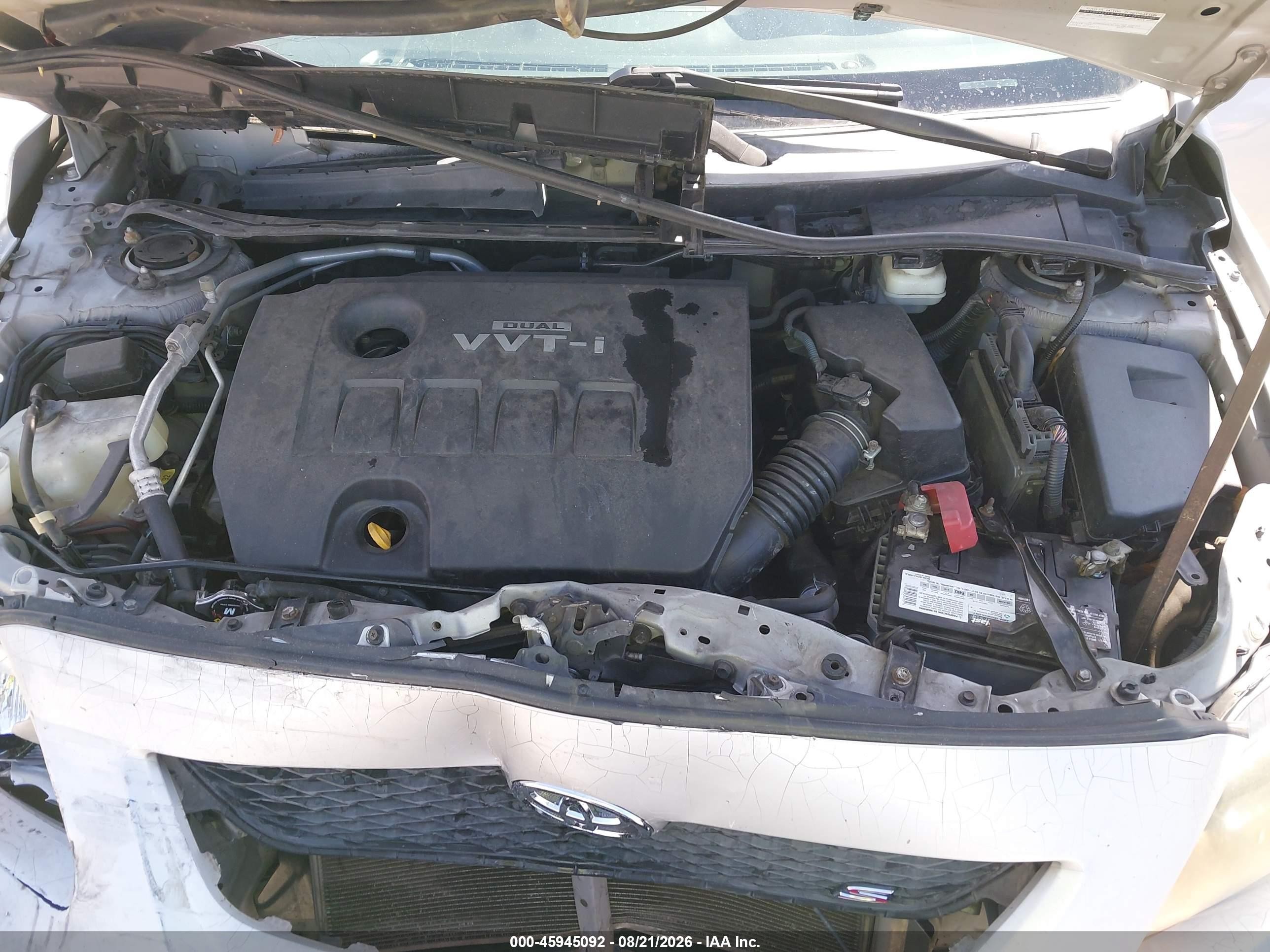 2009 Toyota Corolla S Silver vin: 1NXBU40EX9Z152062