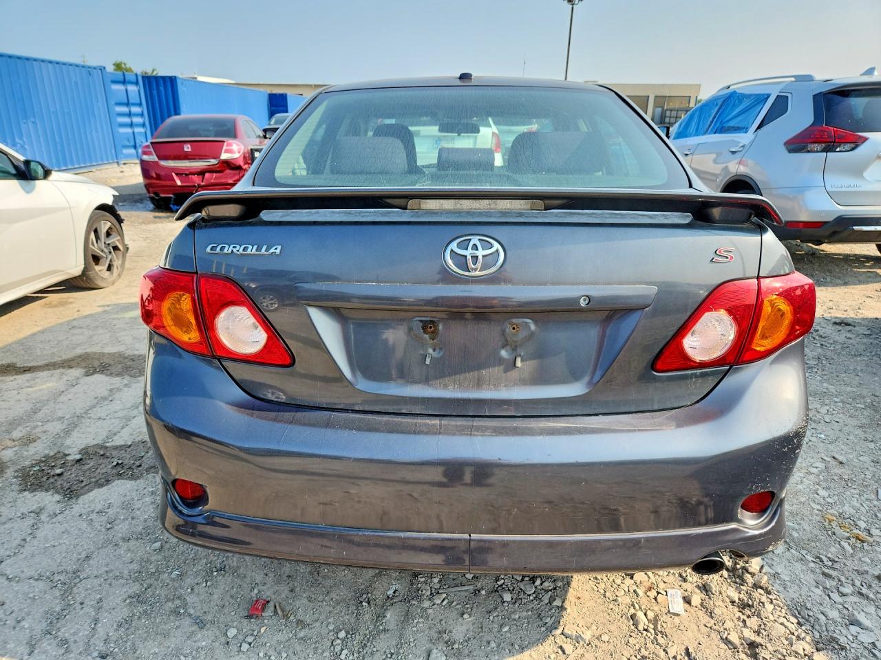 2009 Toyota Corolla S Gray vin: 1NXBU40EX9Z155446