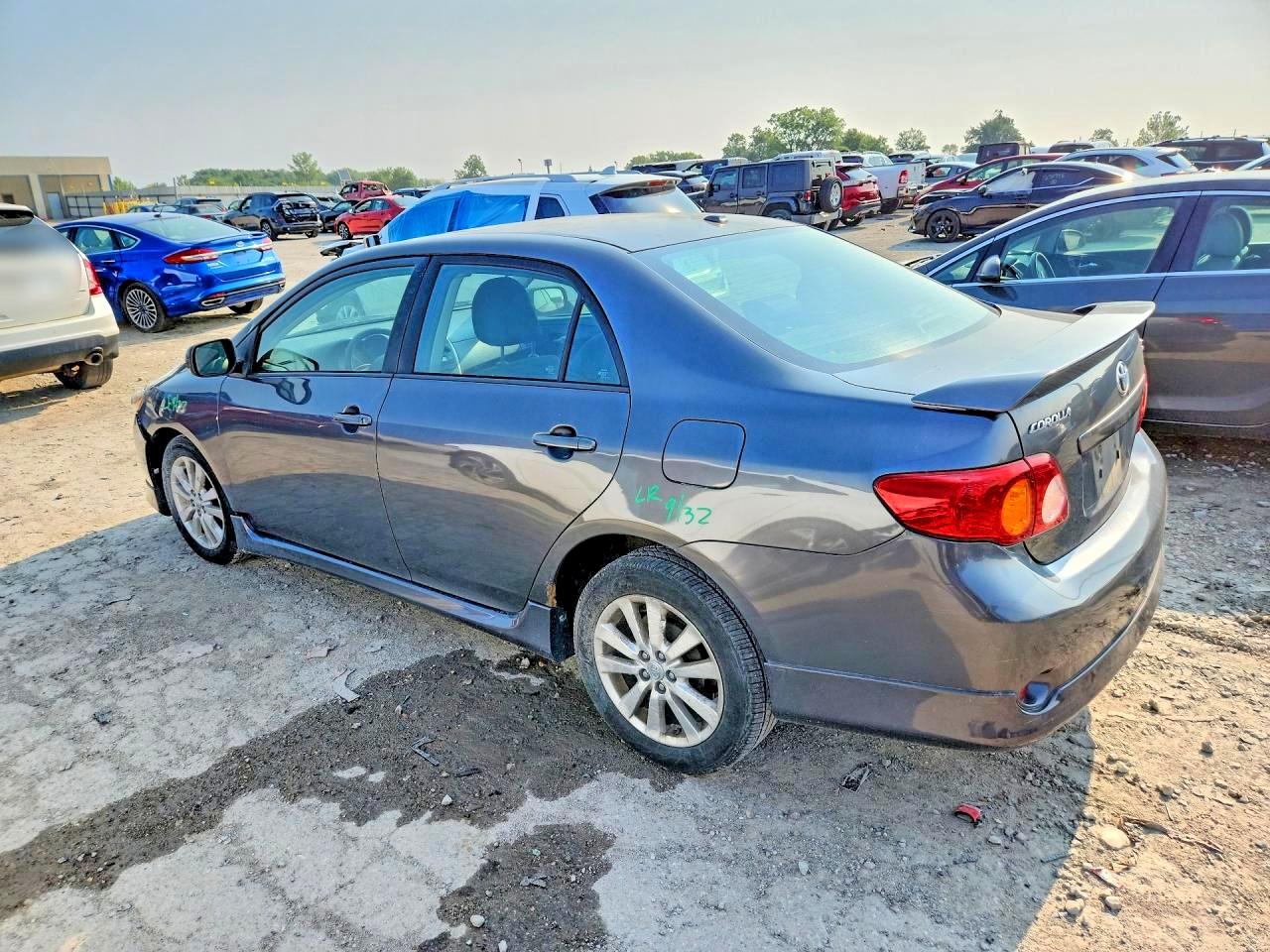 2009 Toyota Corolla S Gray vin: 1NXBU40EX9Z155446
