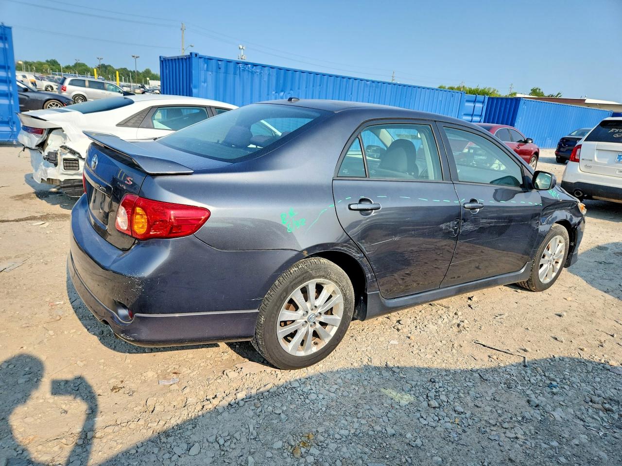 2009 Toyota Corolla S Gray vin: 1NXBU40EX9Z155446