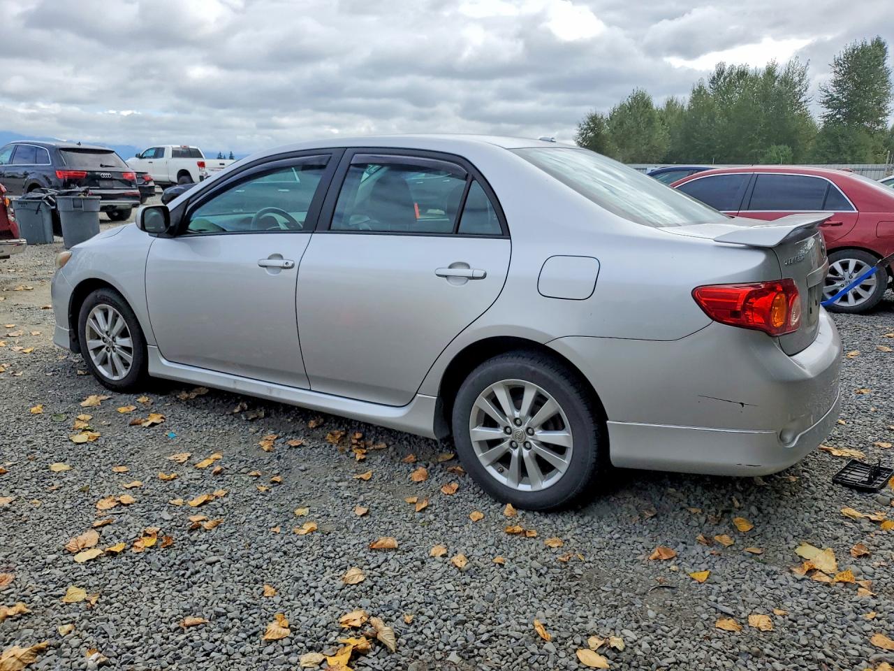 2009 Toyota Corolla S Silver vin: 1NXBU40EX9Z158055