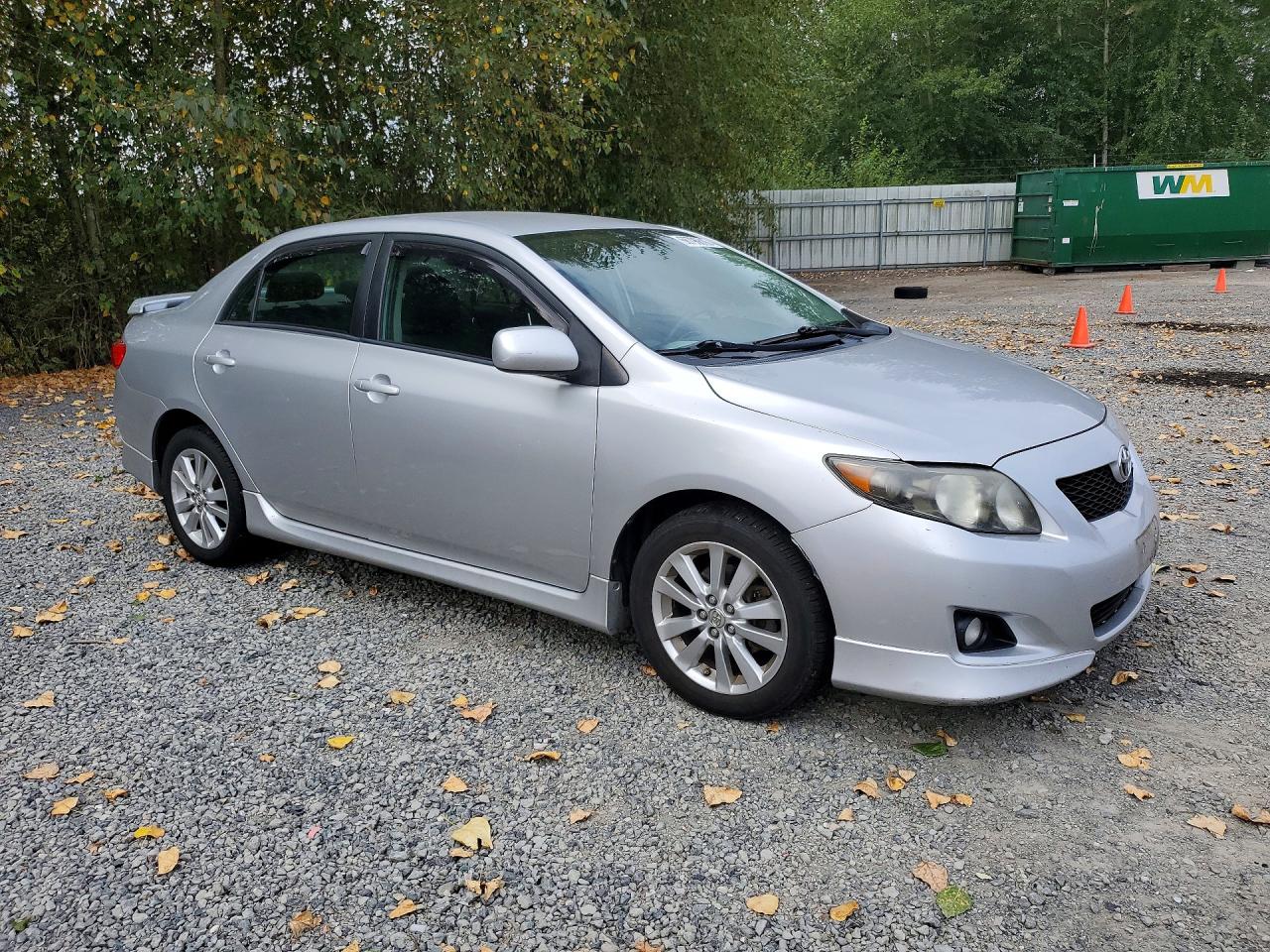 2009 Toyota Corolla S Silver vin: 1NXBU40EX9Z158055